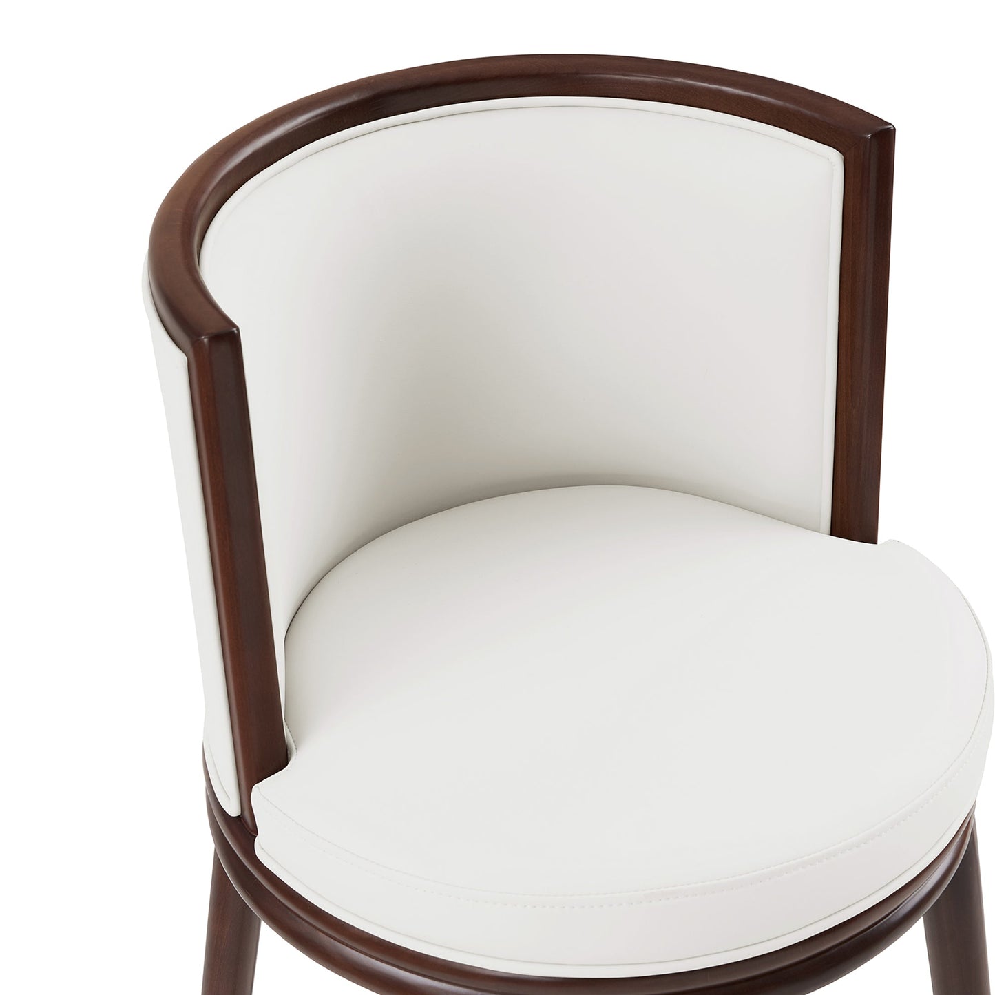 Evalyn Counter Stool in White - Ornate Home