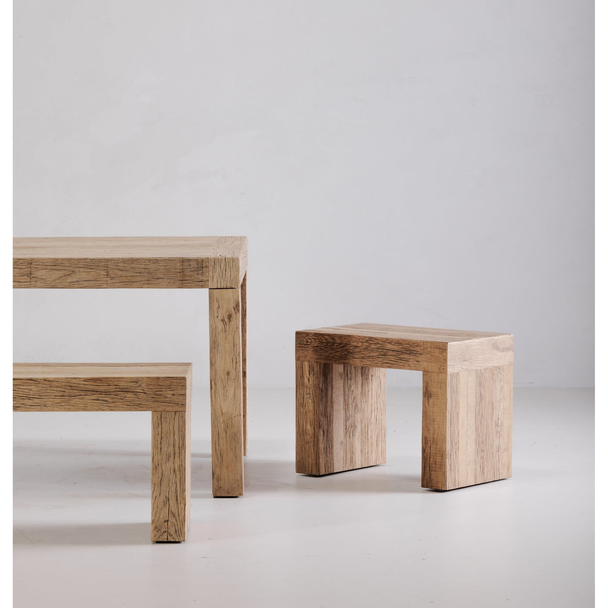 Evander Natural Dining Stool - Ornate Home