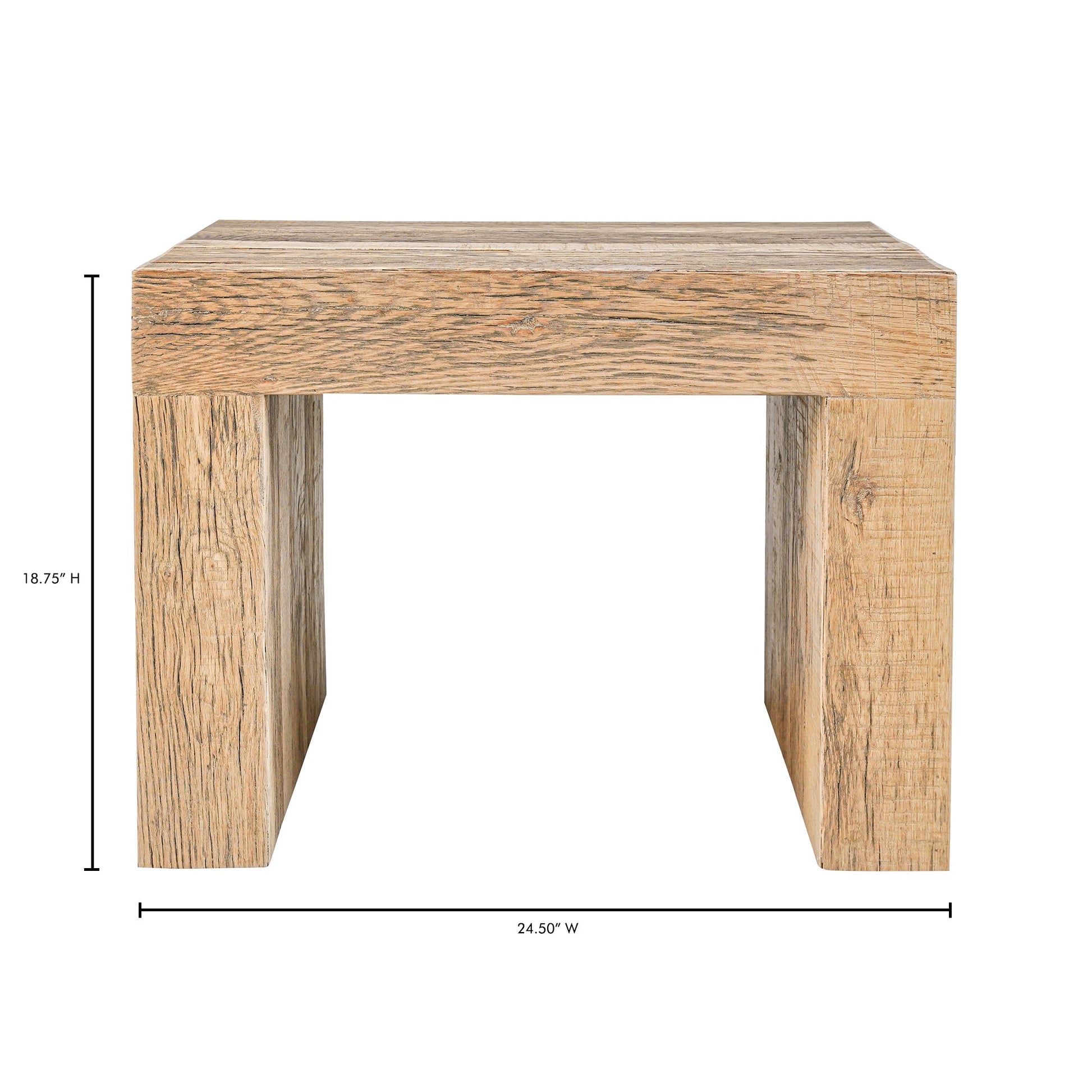 Evander Natural Dining Stool - Ornate Home