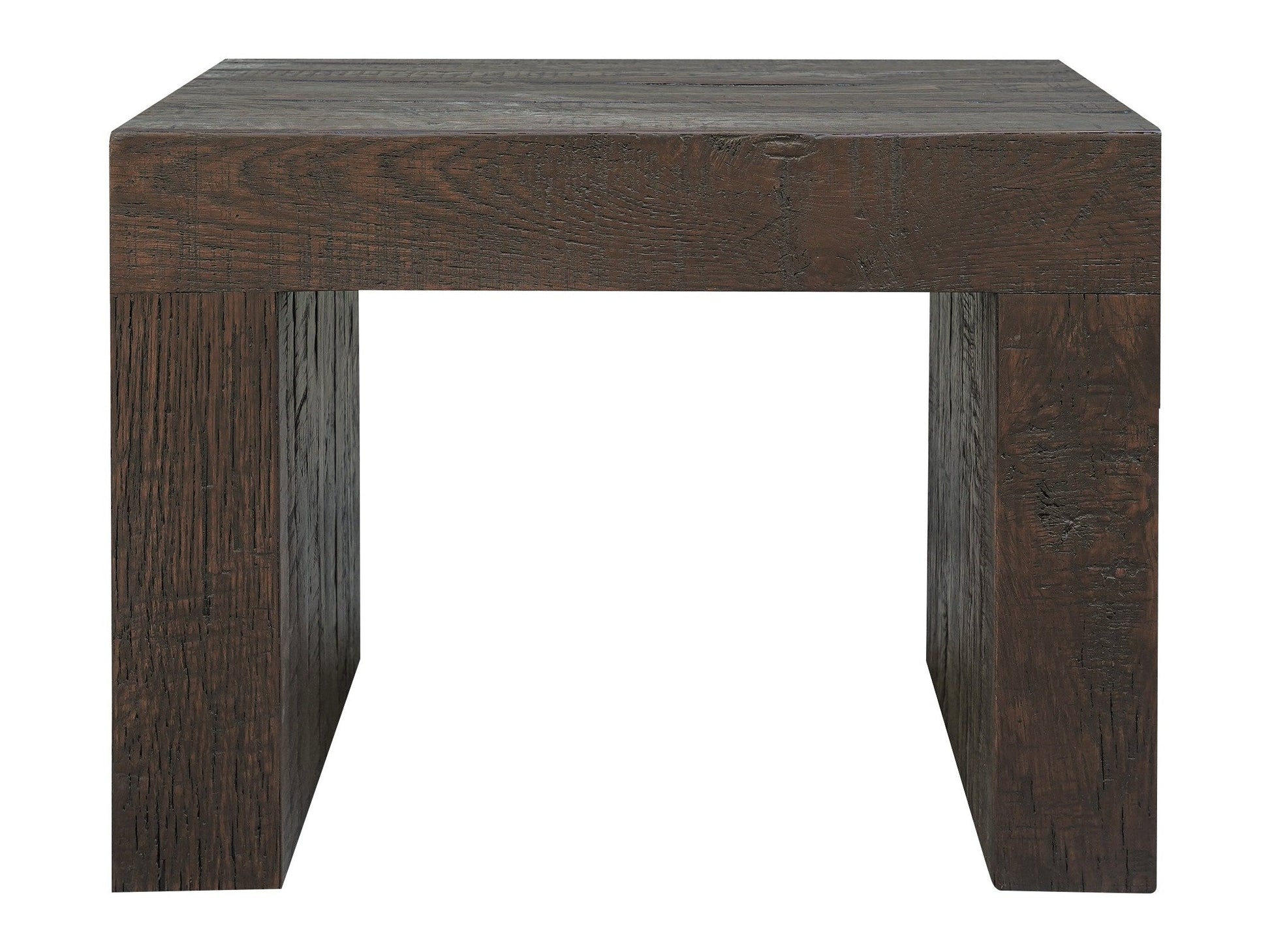 Evander Rustic Brown Dining Stool - Ornate Home