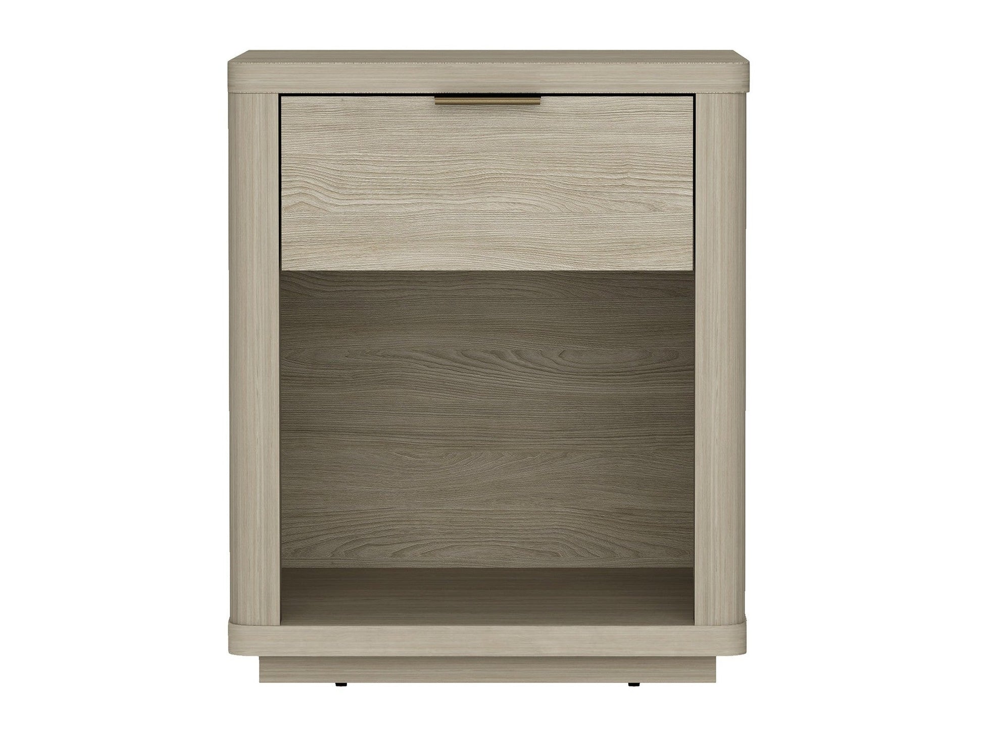 Evelyn 20" 1 Drawer Nightstand in Natural - Ornate Home