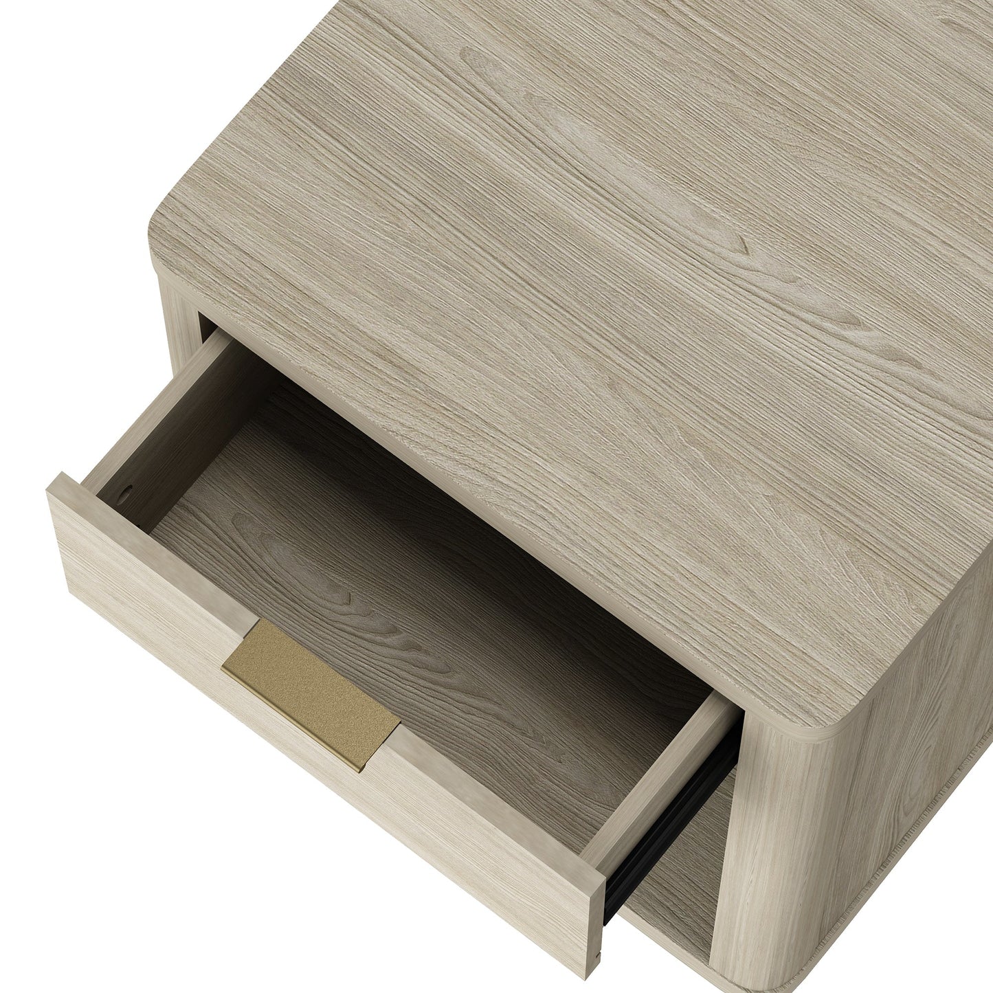 Evelyn 20" 1 Drawer Nightstand in Natural - Ornate Home