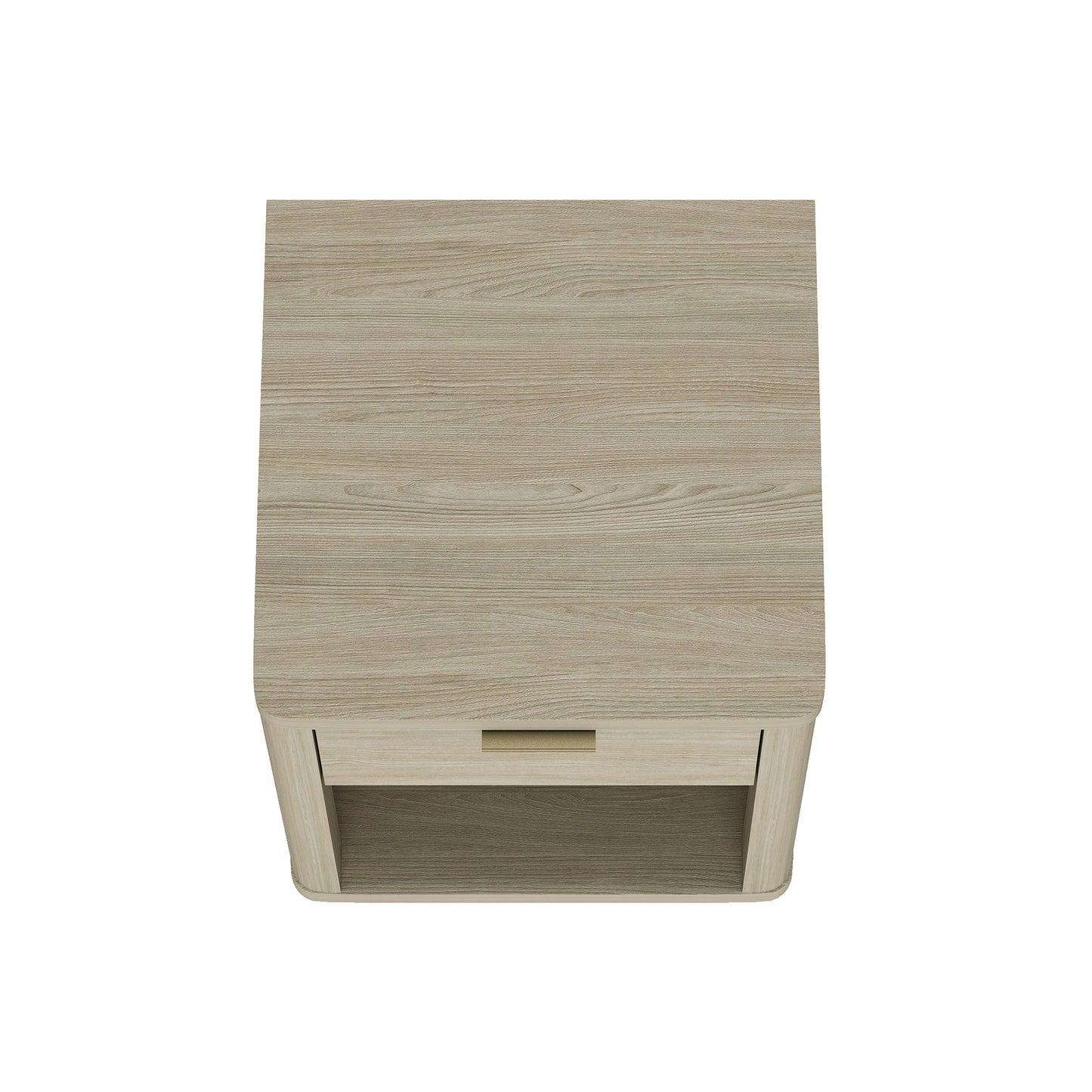 Evelyn 20" 1 Drawer Nightstand in Natural - Ornate Home