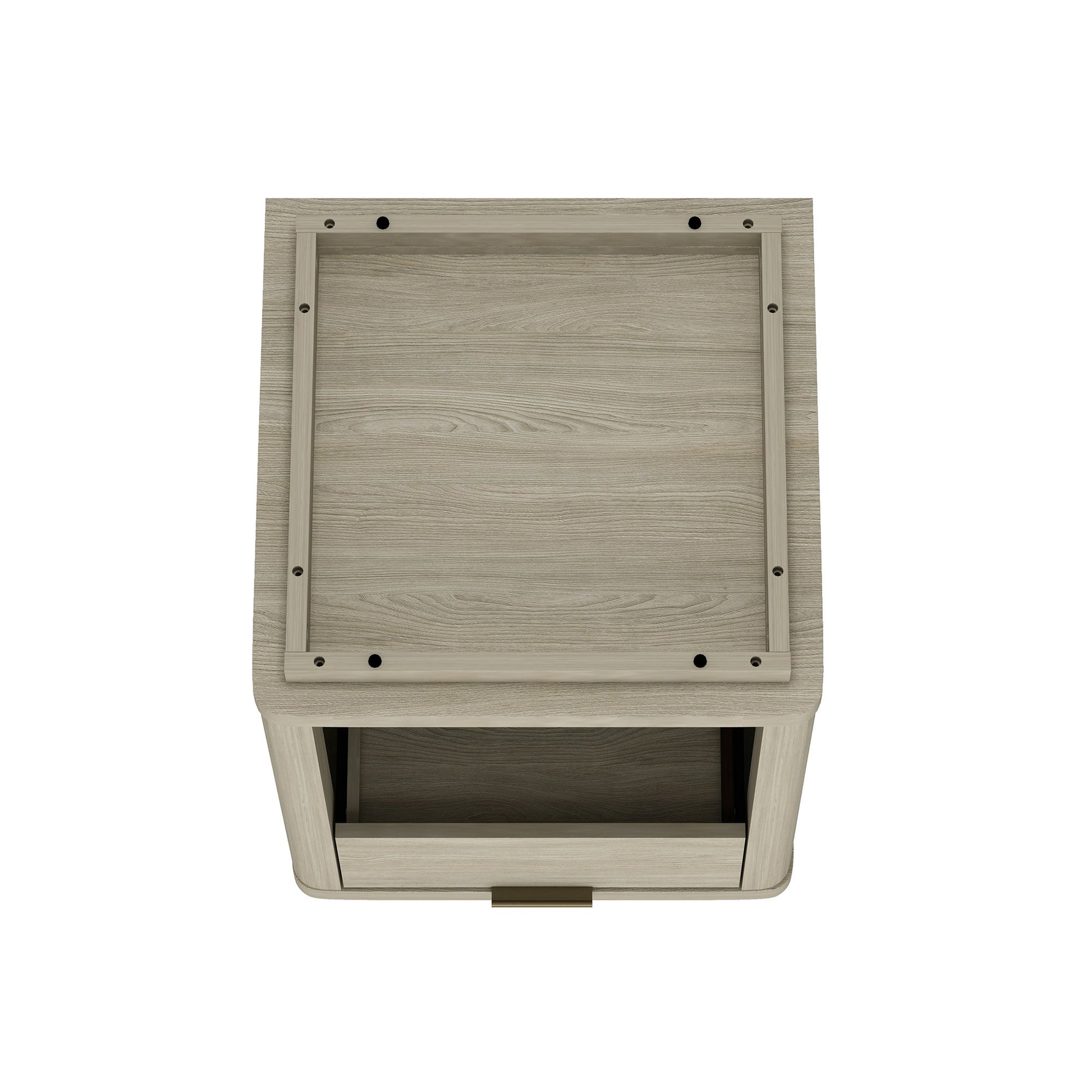 Evelyn 20" 1 Drawer Nightstand in Natural - Ornate Home