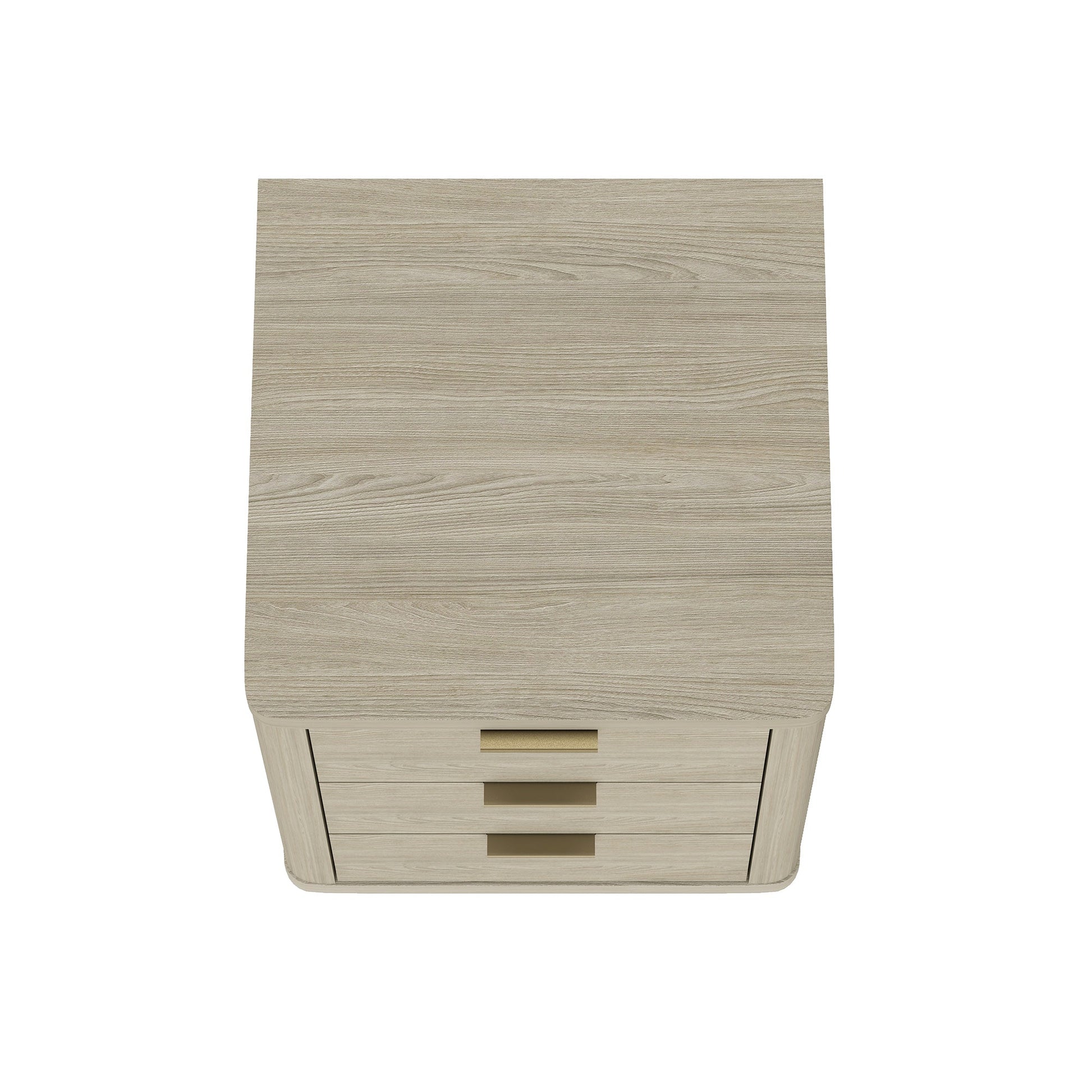 Evelyn 20" 3 Drawers Nightstand in Natural - Ornate Home