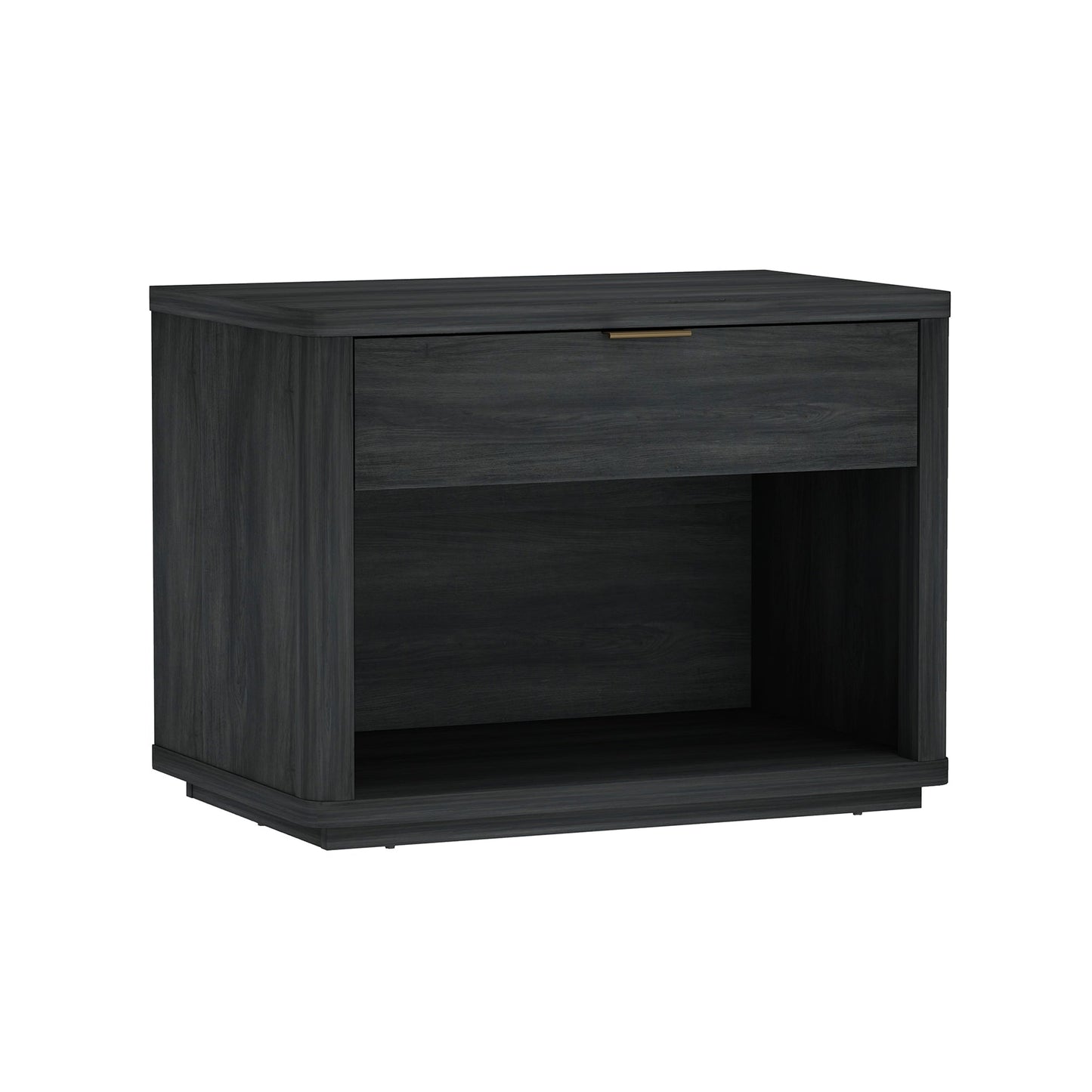 Evelyn 32" Nightstand 2.0 in Charcoal Grey (set of 2) - Ornate Home
