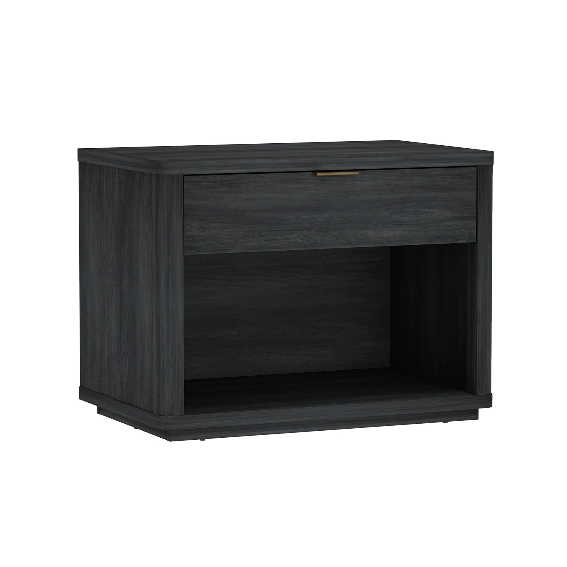 Evelyn 32" Nightstand 2.0 in Charcoal Grey (set of 2) - Ornate Home