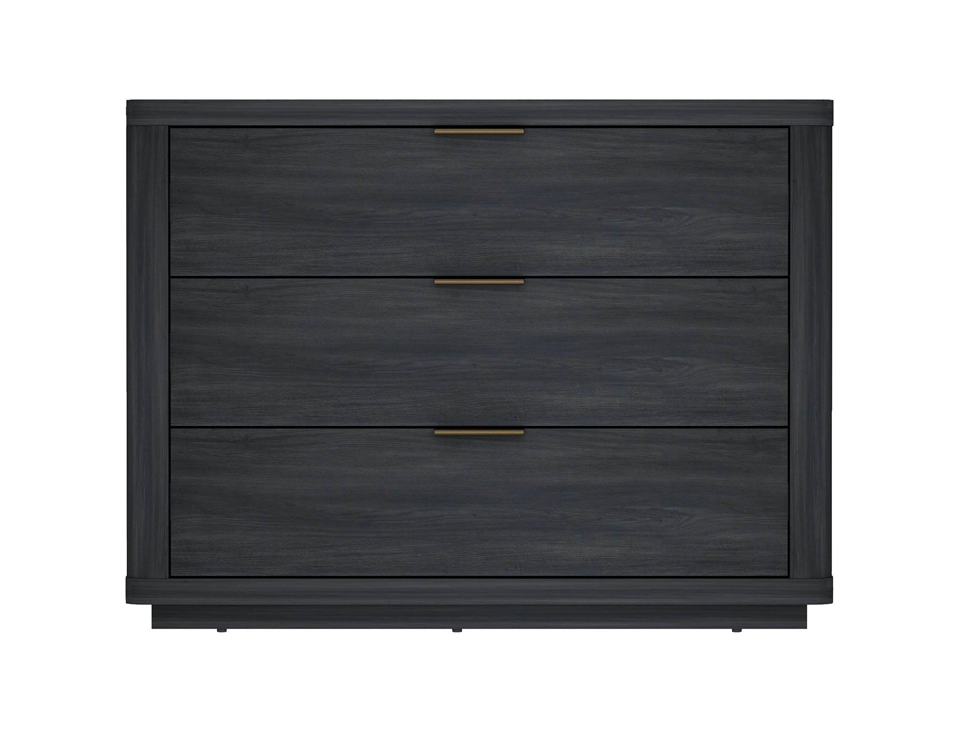 Evelyn 32" Nightstand 4.0 in Charcoal Grey - Ornate Home