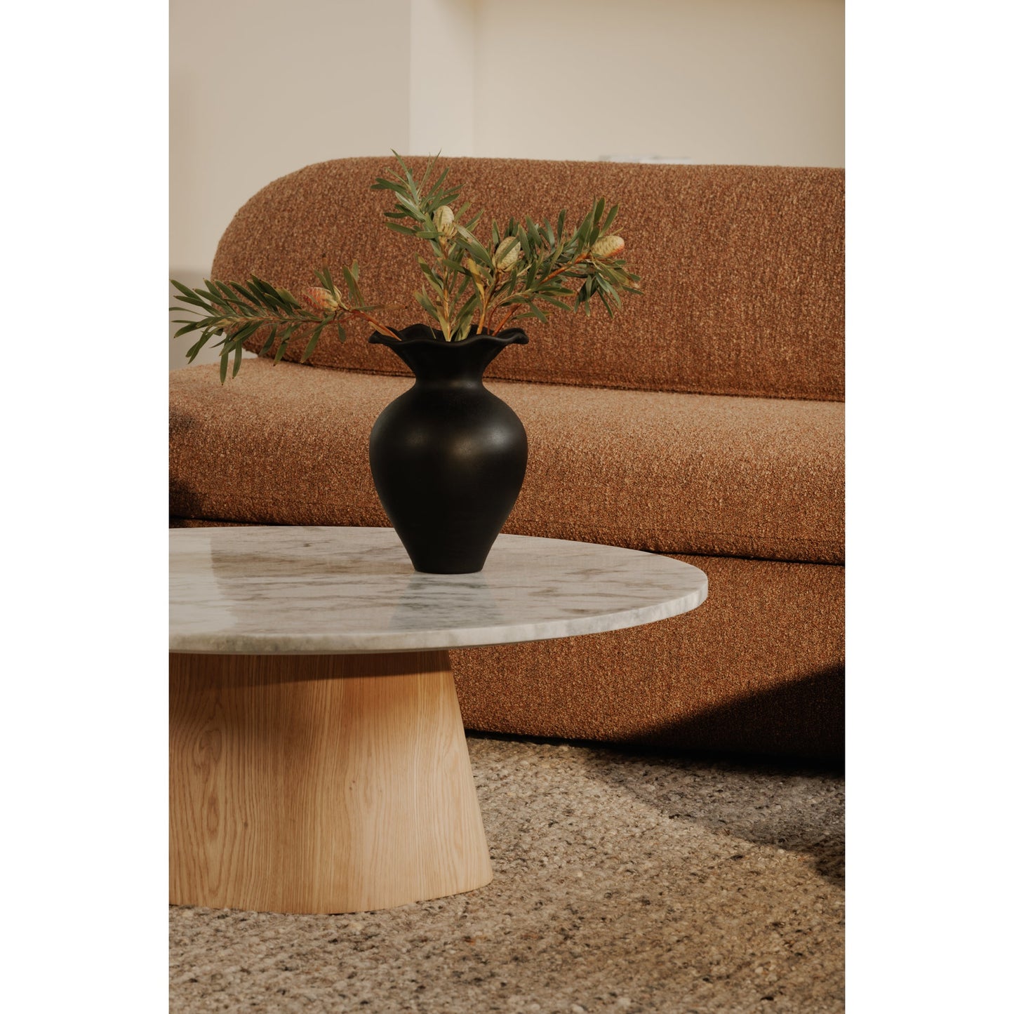 Evelyn Ashen Grey Coffee Table - Ornate Home