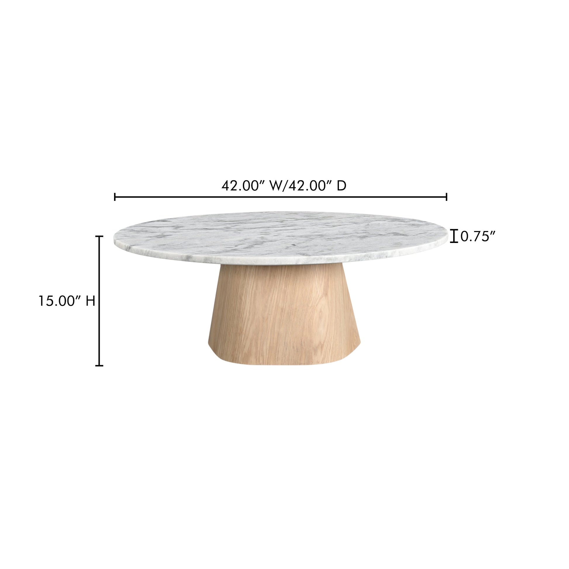 Evelyn Ashen Grey Coffee Table - Ornate Home