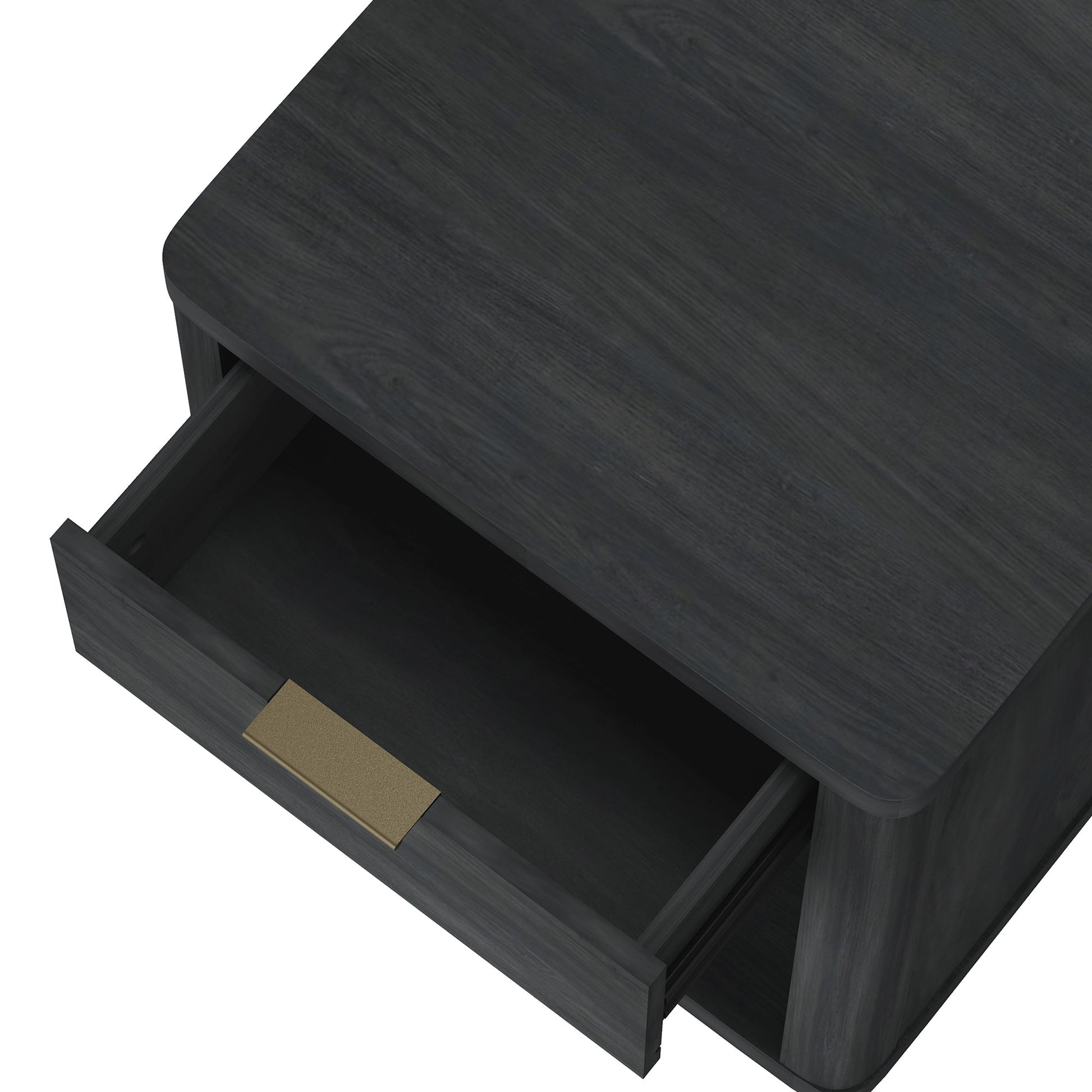 Evelyn Nightstand in Charcoal Grey - Ornate Home