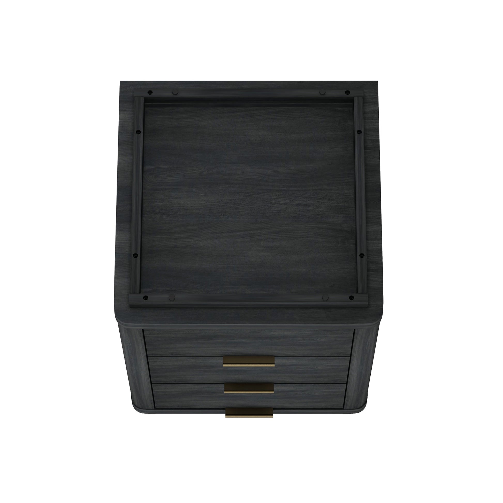 Evelyn Nightstand in Charcoal Grey - Ornate Home