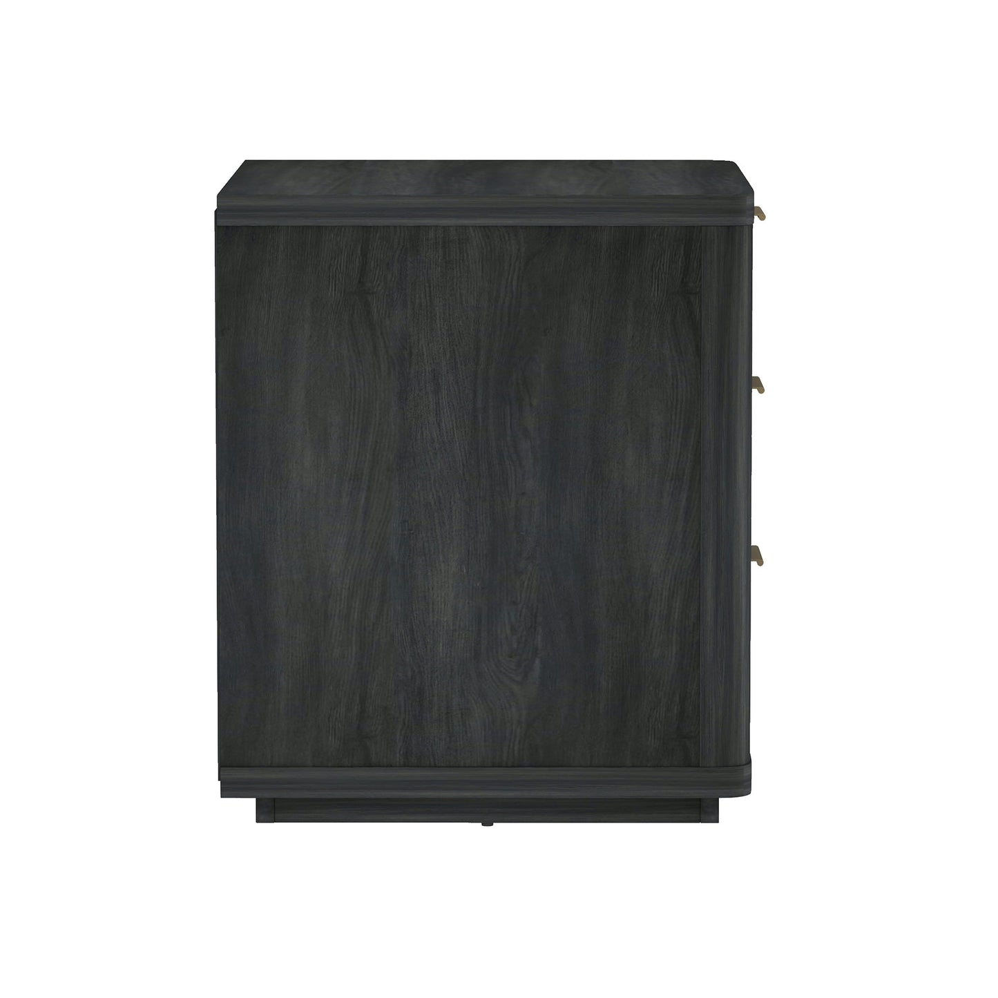 Evelyn Nightstand in Charcoal Grey (set of 2) - Ornate Home