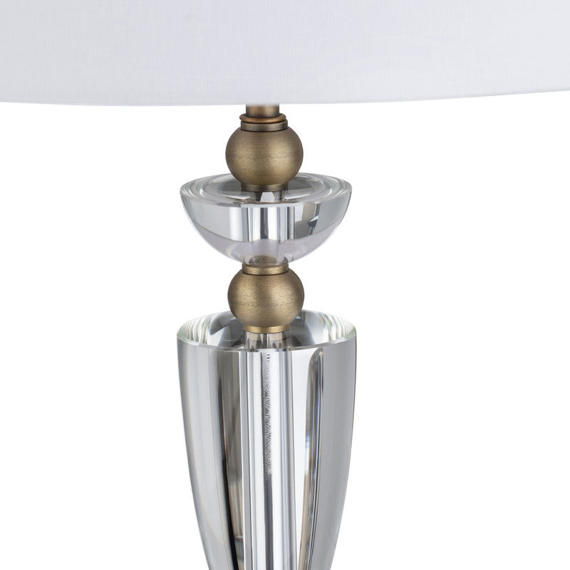 Everglen Black/White Table Lamp (Set of 2) - Ornate Home