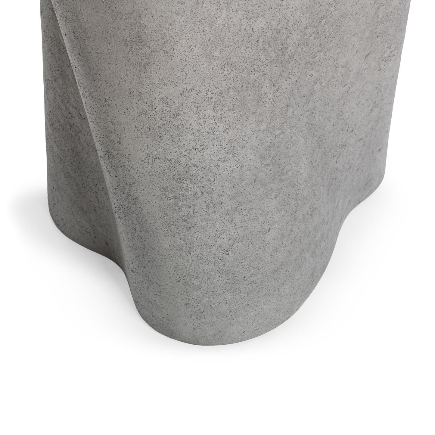 Everson Athena Gray Outdoor Accent Table - Ornate Home
