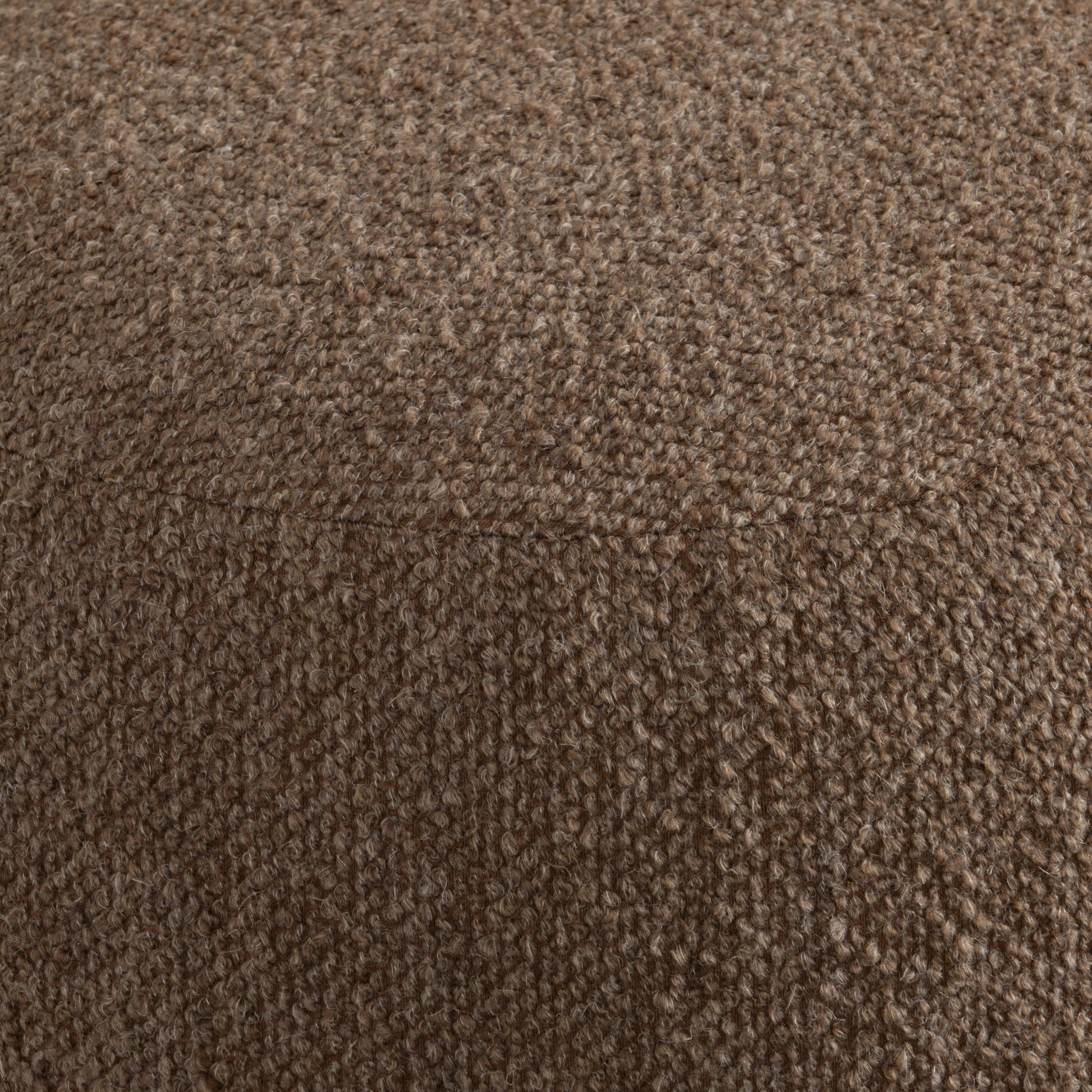 Evie Rust Fabric Ottoman - Ornate Home