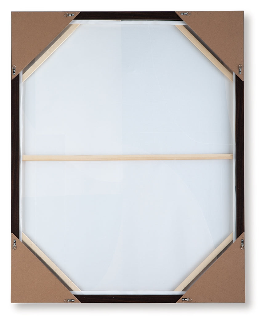 Ewanford Black/Brown/Tan Wall Art- Viva Furn