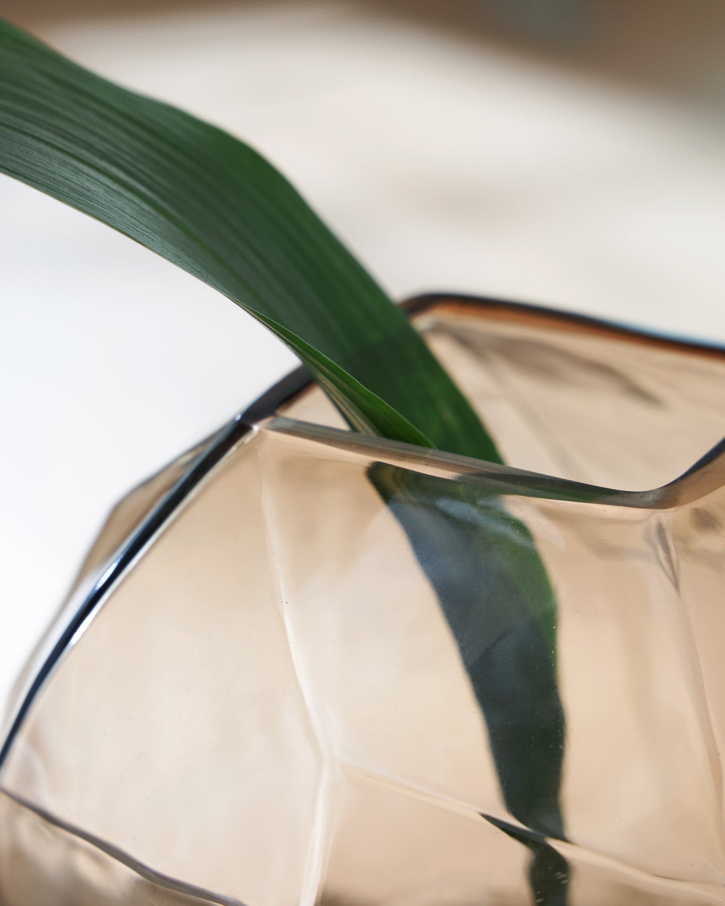 Ewart Light Brown Vase- Viva Furn