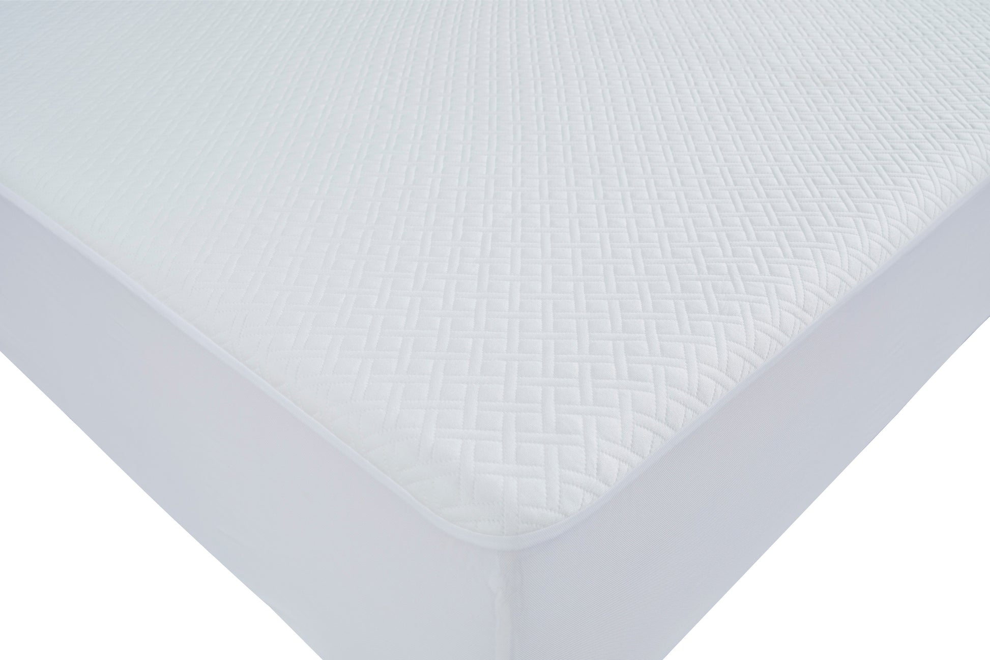 Extra Cooling Protector White Twin XL Mattress Protector (Set of 4)- Viva Furn