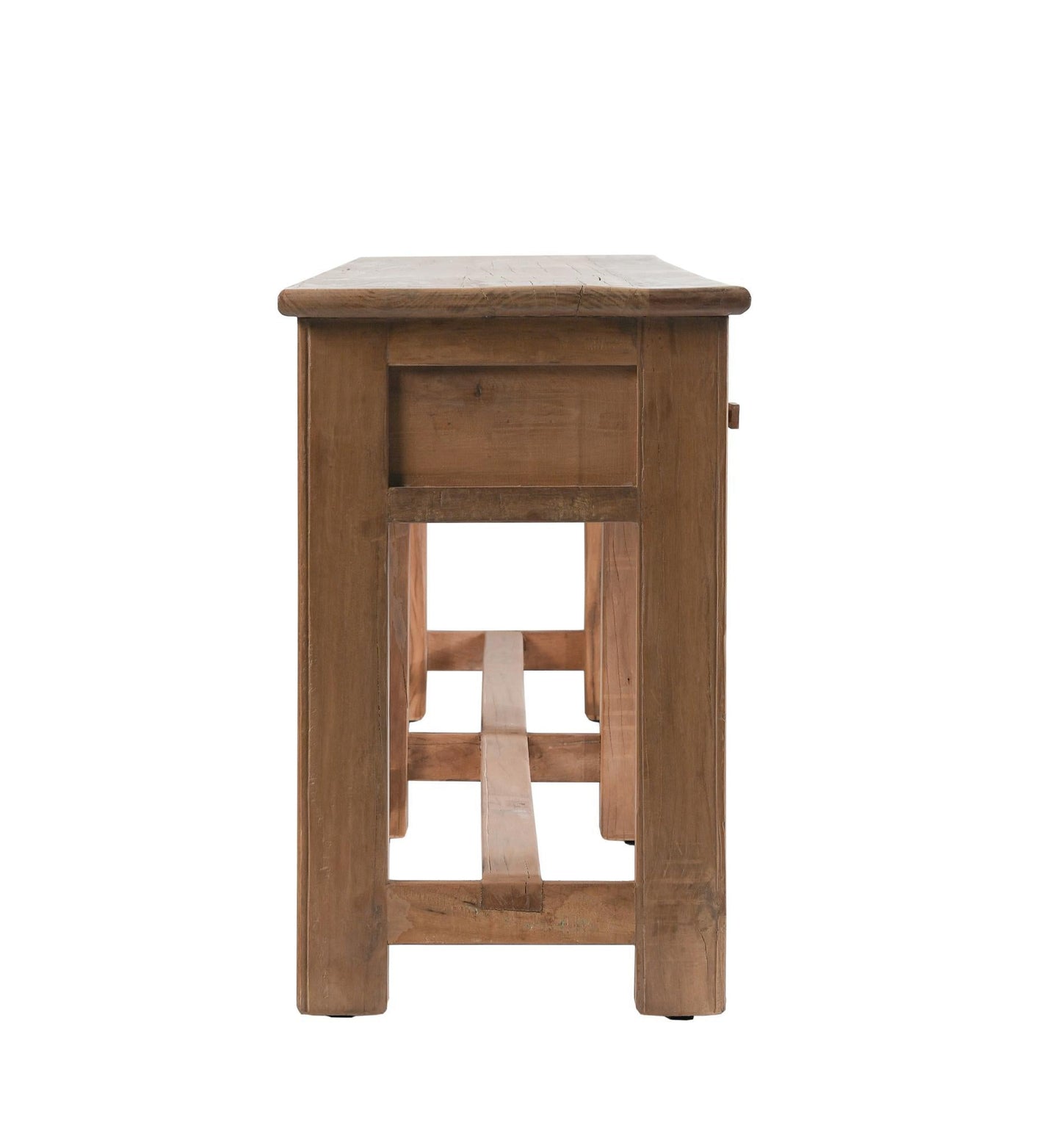 Ezra Natural 6 Drawer Console Table - Ornate Home