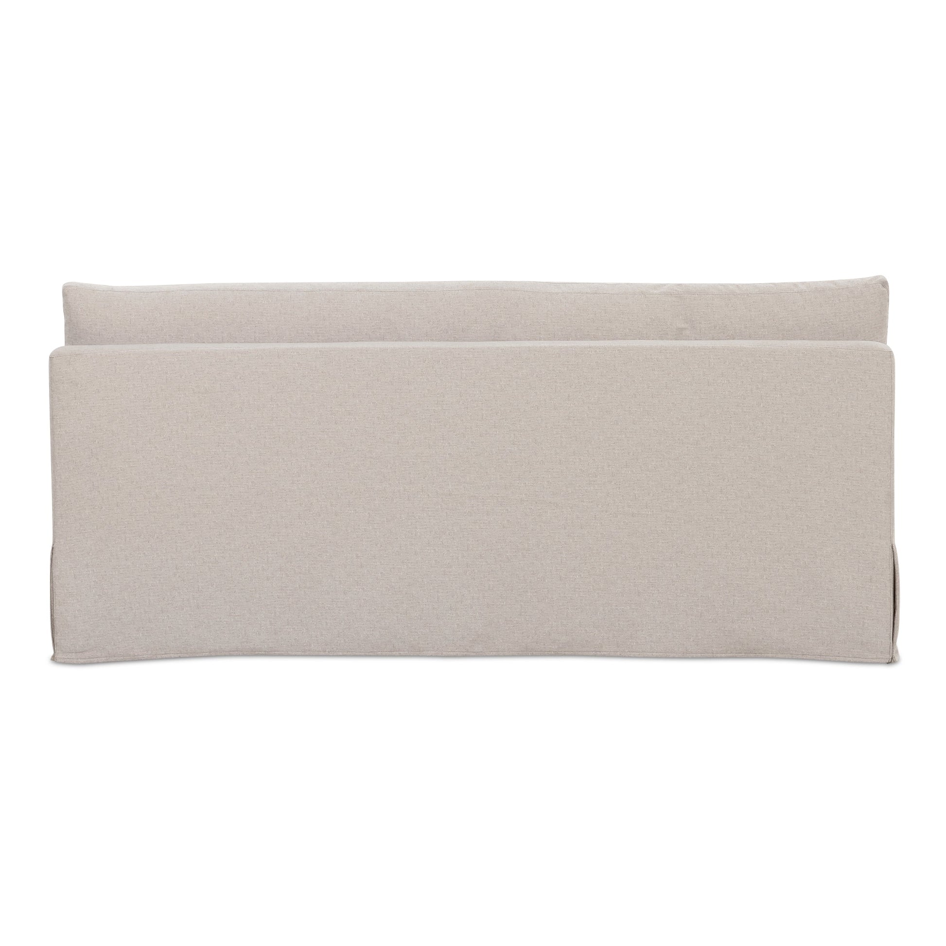 Fable Beige Slipcover Dining Bench - Ornate Home