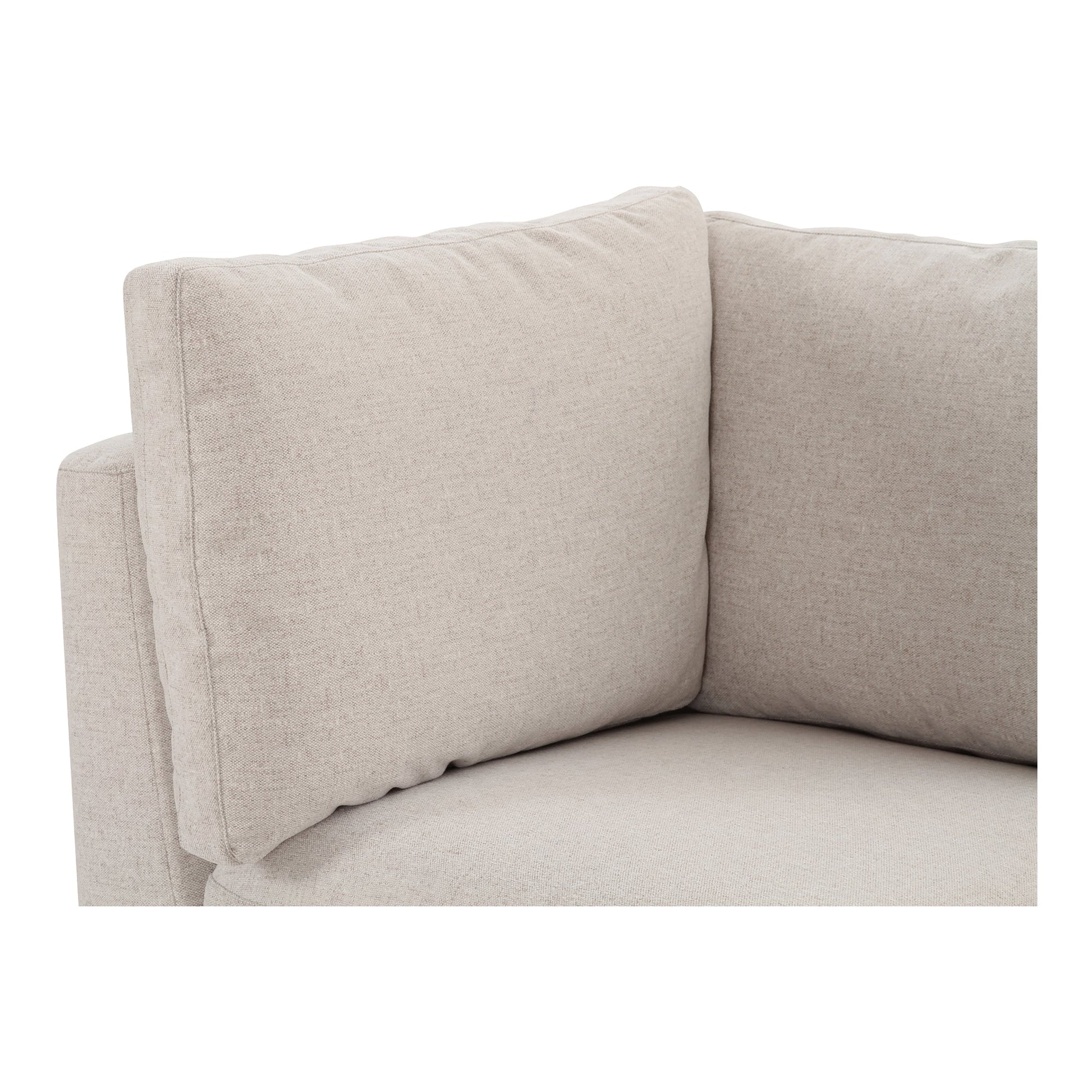 Fable Beige Slipcover Dining Corner Chair - Ornate Home