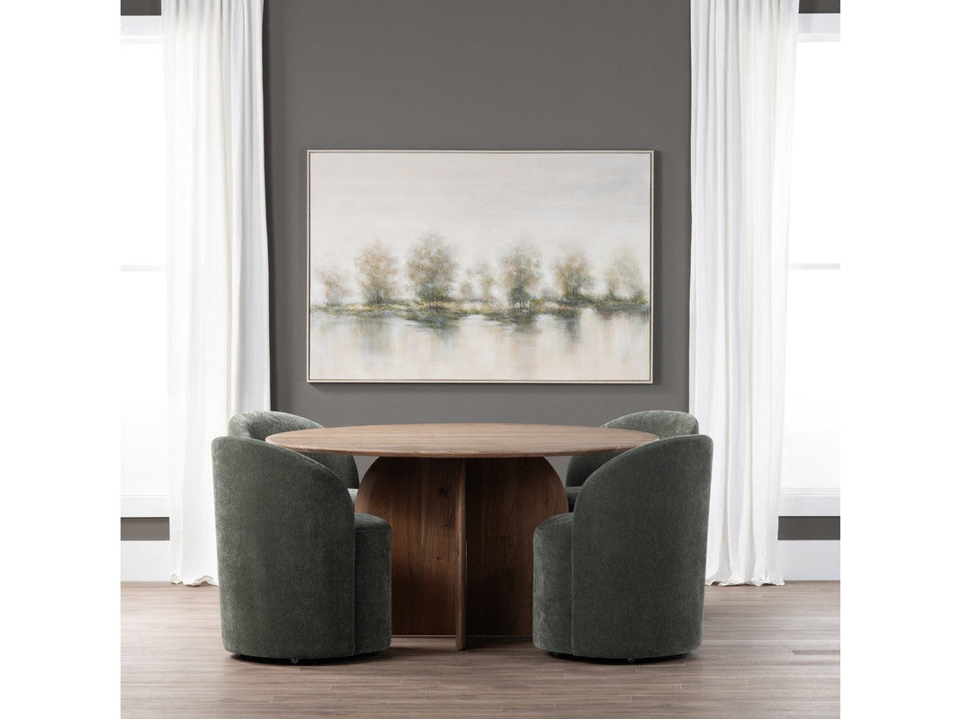 Fairfax Green Moss Dining Chair (Set of 2) - Ornate Home