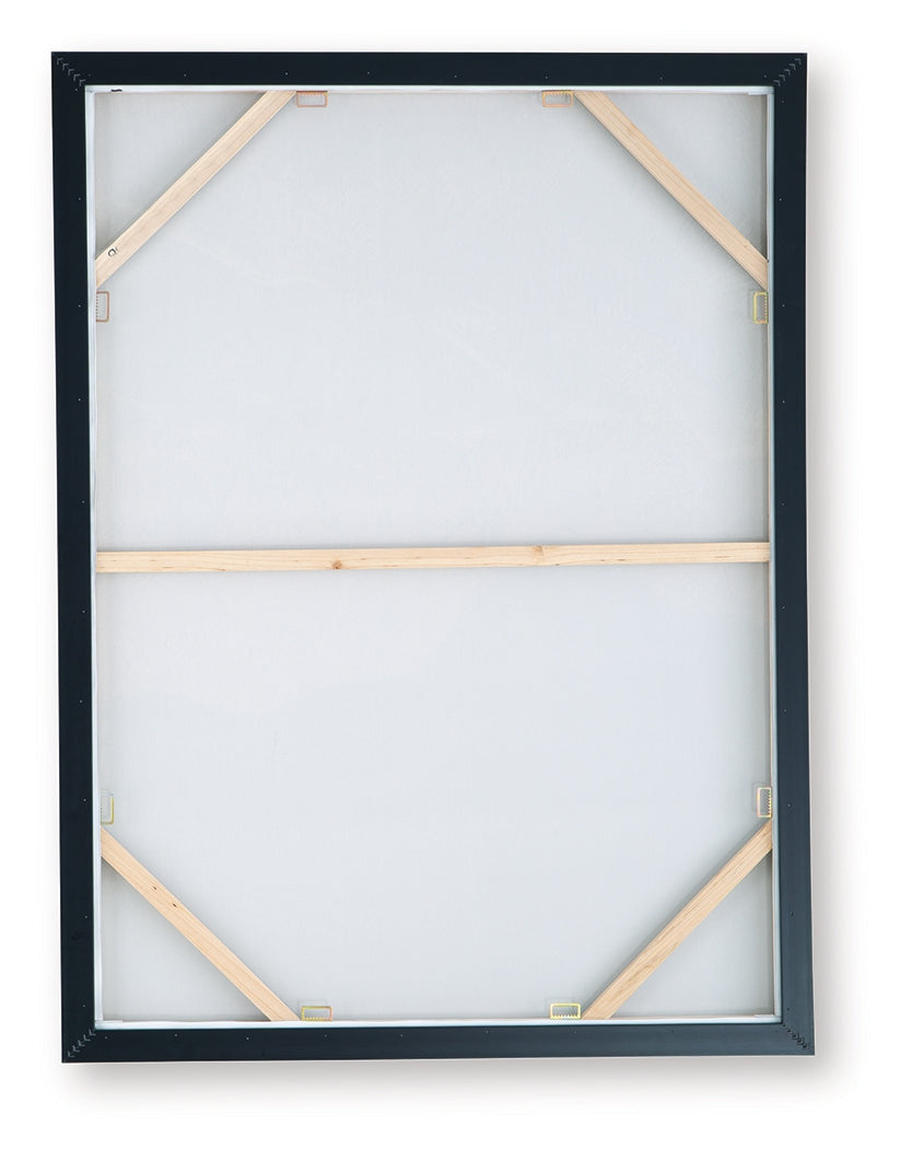 Fanthorne Tan/Brown/White Wall Art- Viva Furn
