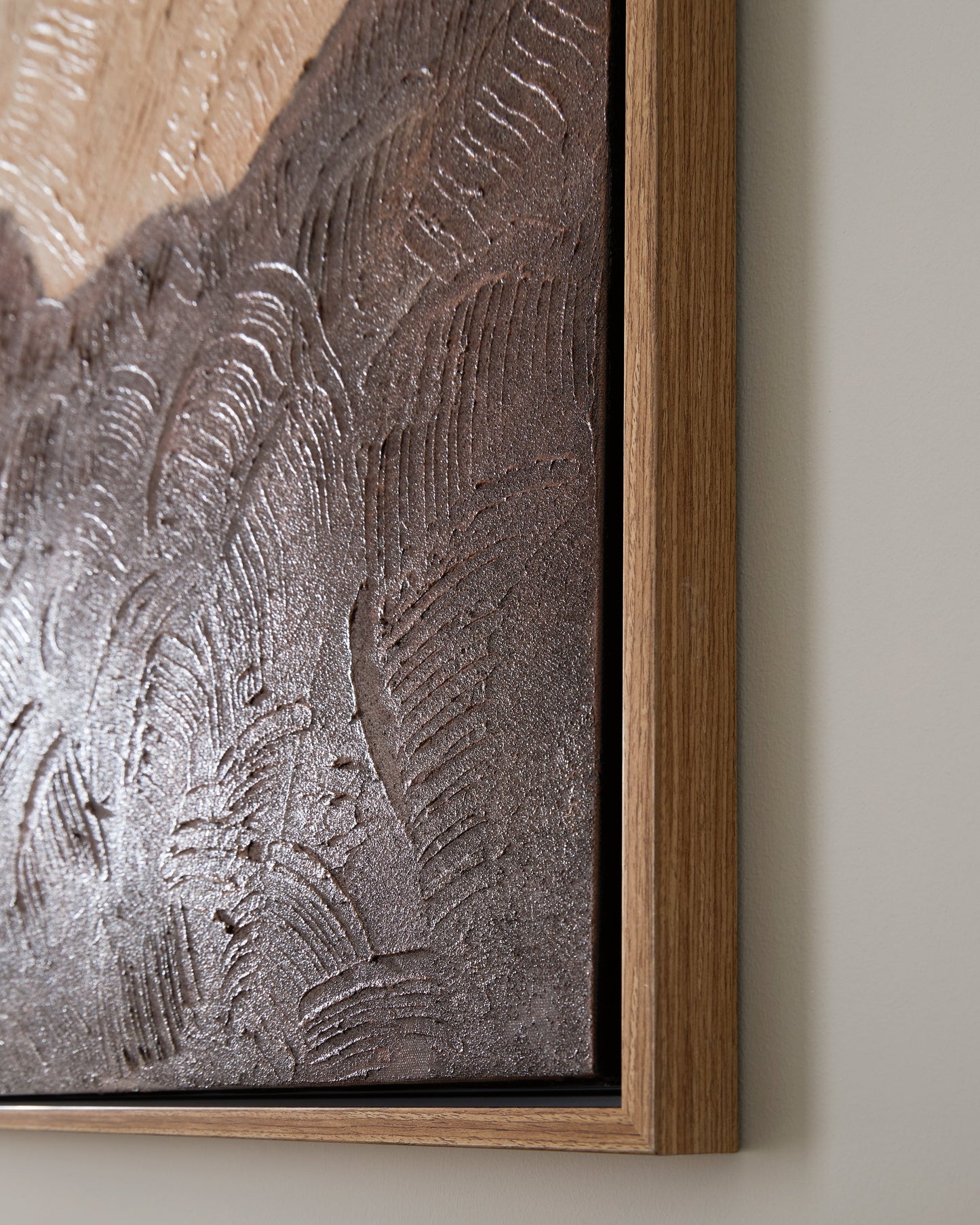 Fanthorne Tan/Brown/White Wall Art- Viva Furn