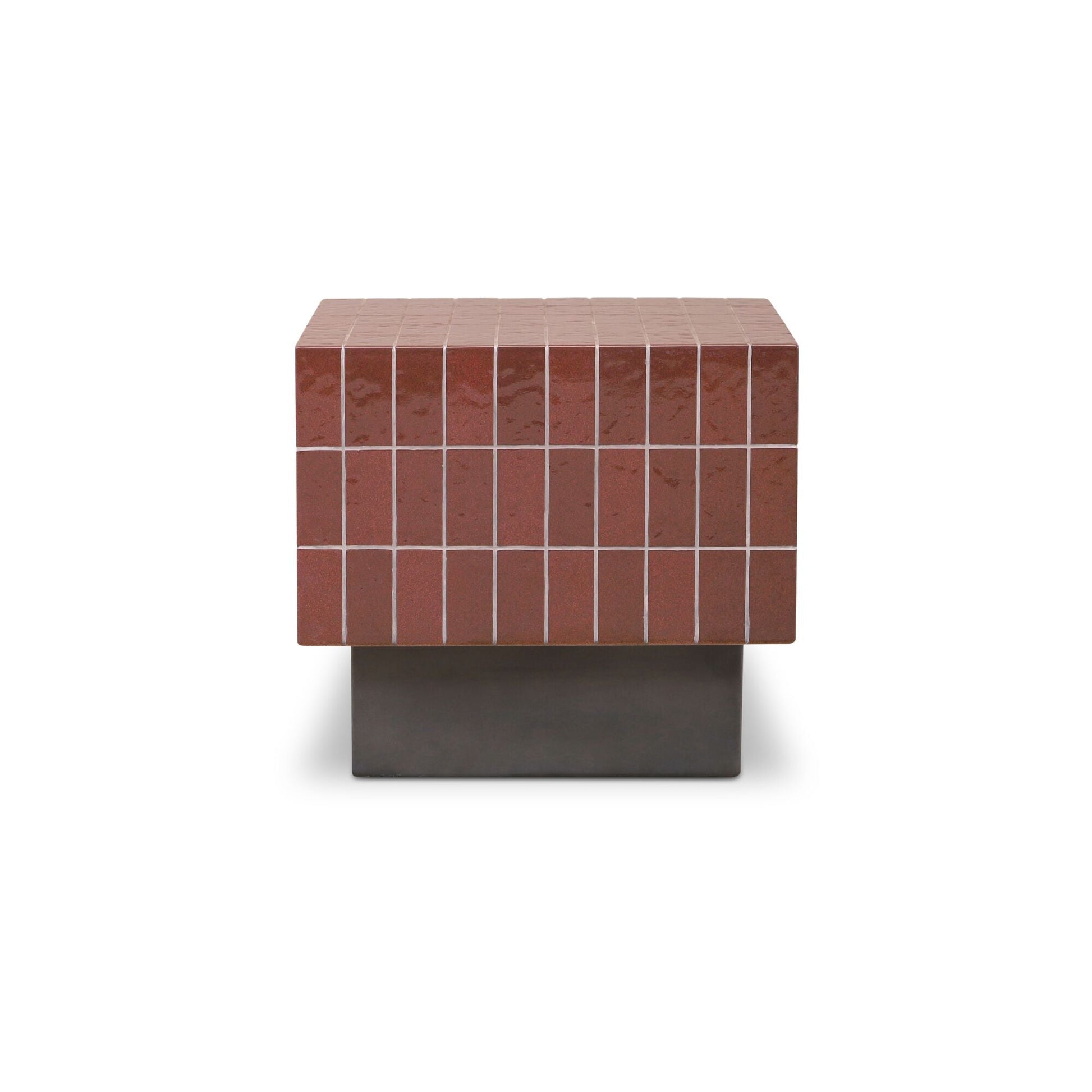 Farren Brown Outdoor Side Table - Ornate Home