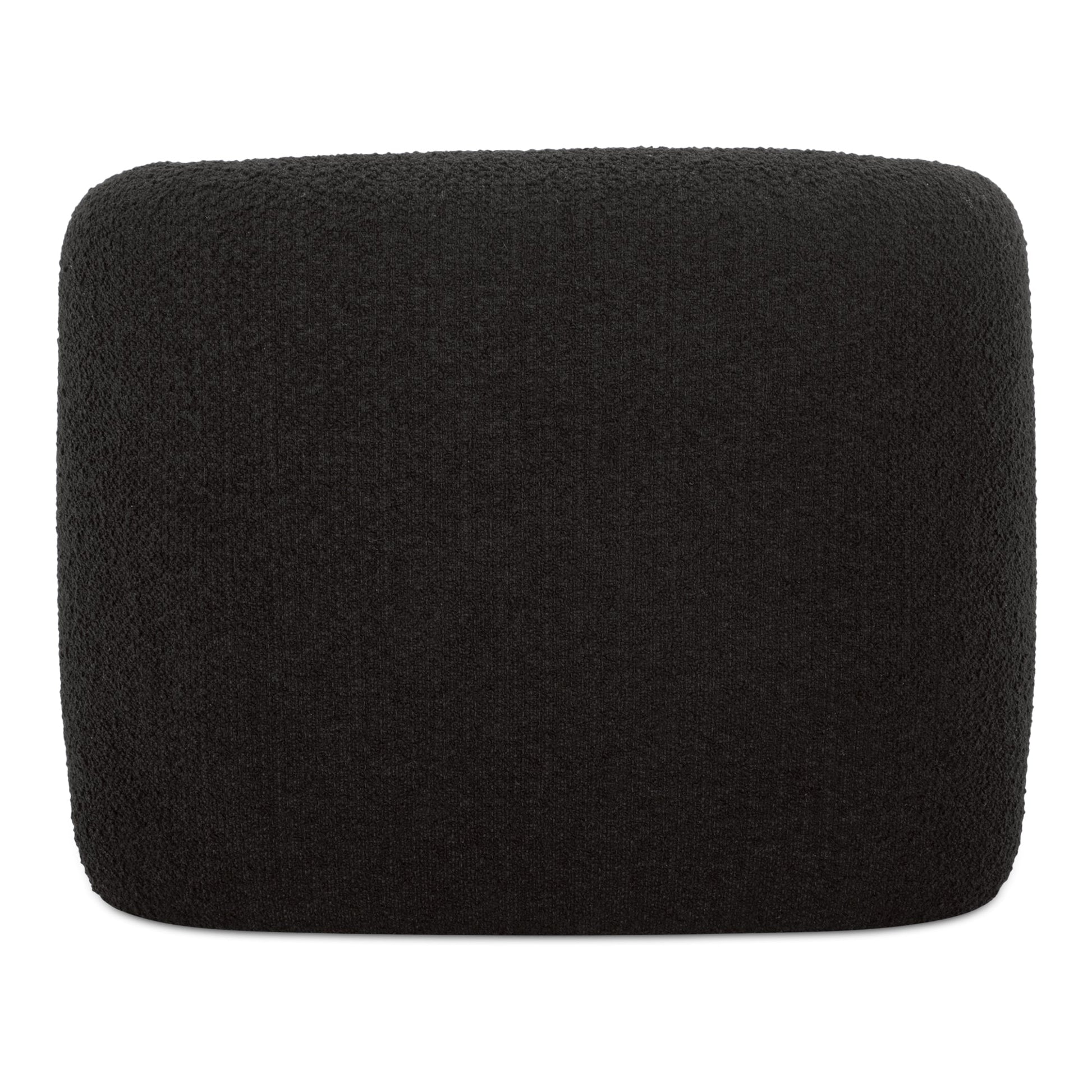 Faye Black Boucle Accent Chair - Ornate Home