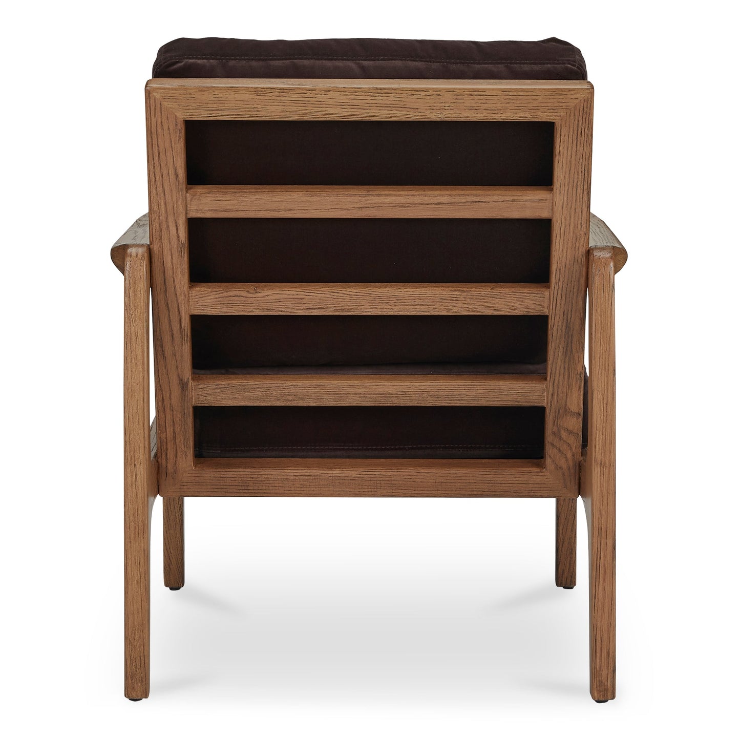 Fearne Dark Brown Accent Chair - Ornate Home