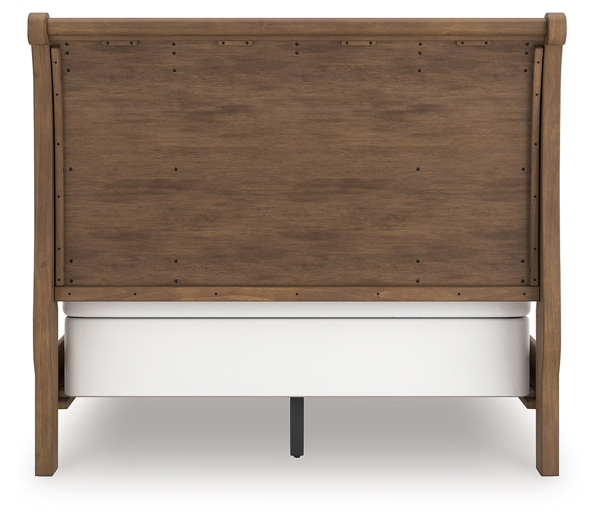 Feddinger Medium Brown Queen Sleigh Bed- Viva Furn