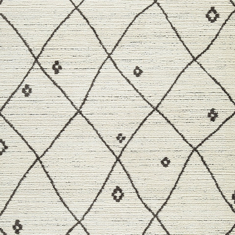 Fenriston Cream/Black Medium Rug- Viva Furn