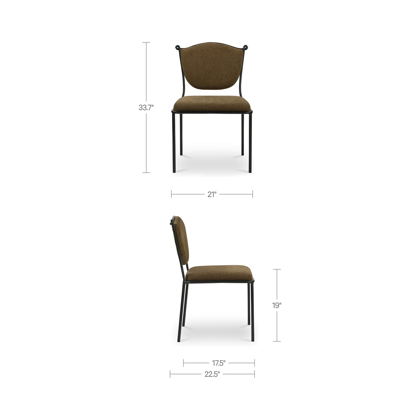 Ferris Green Dining Chair - Ornate Home