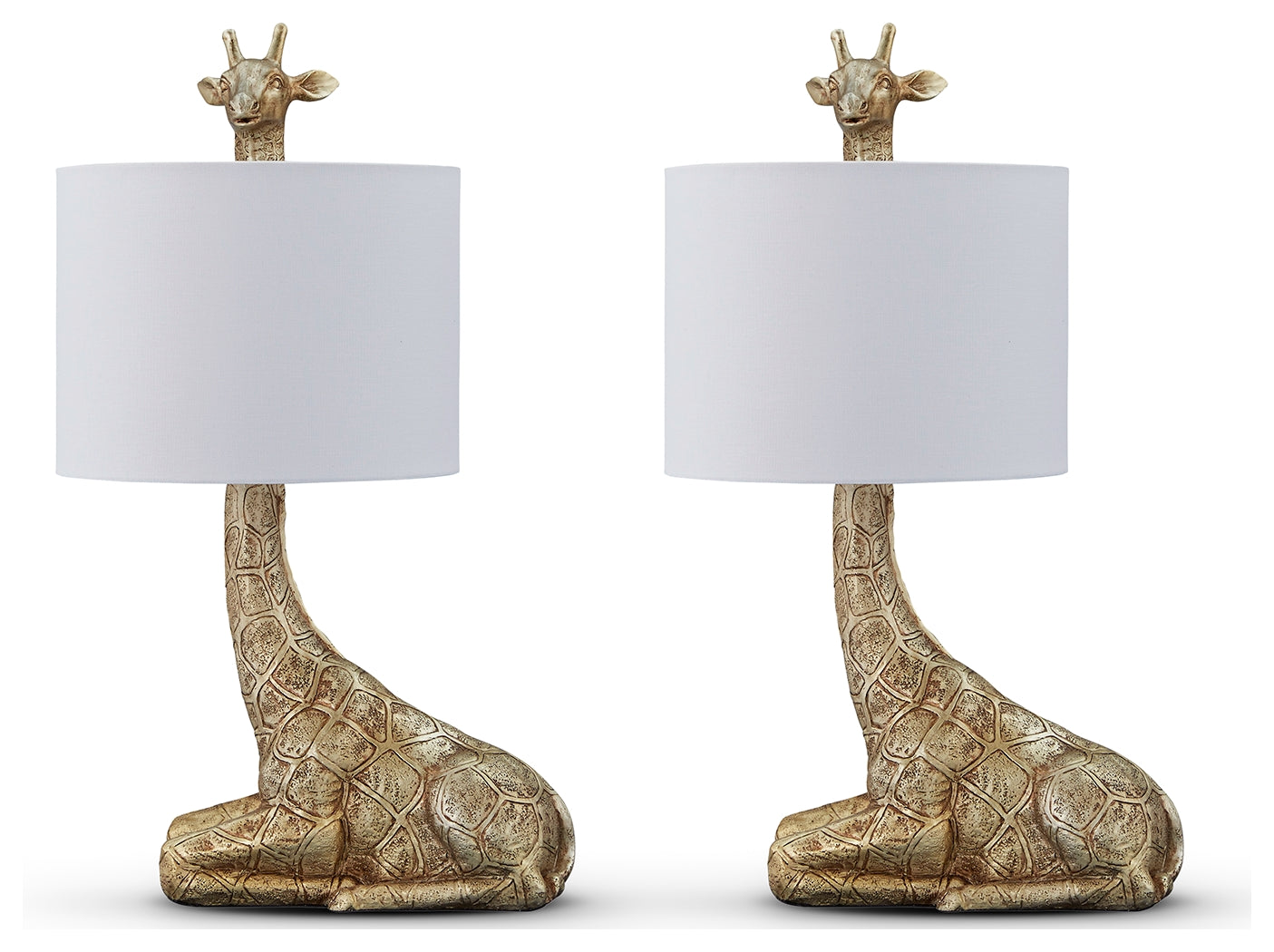 Ferrison Gold 2-Piece Lamp Set- Viva Furn