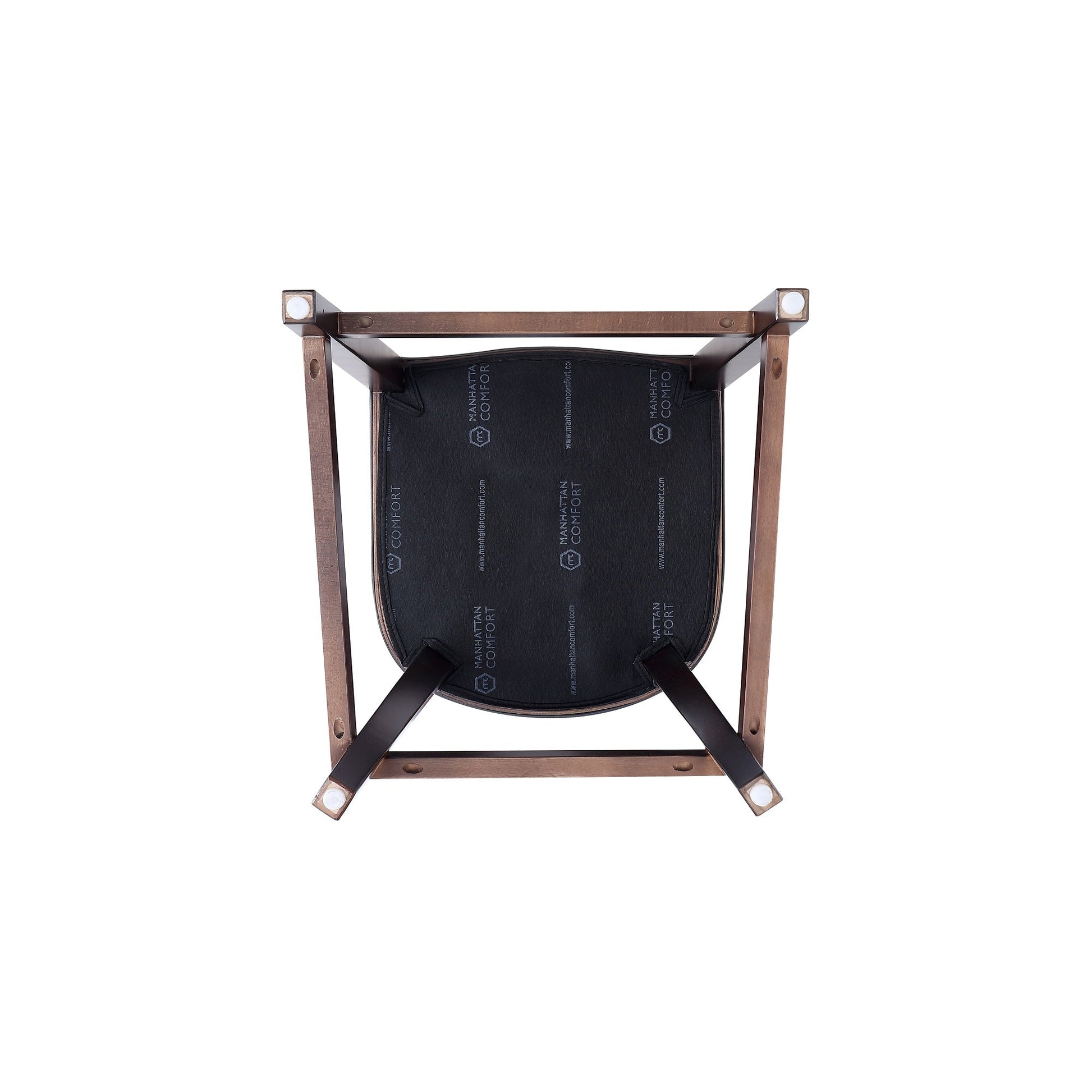 Fifth Avenue Faux Leather Counter Stool in Light Grey - Ornate Home