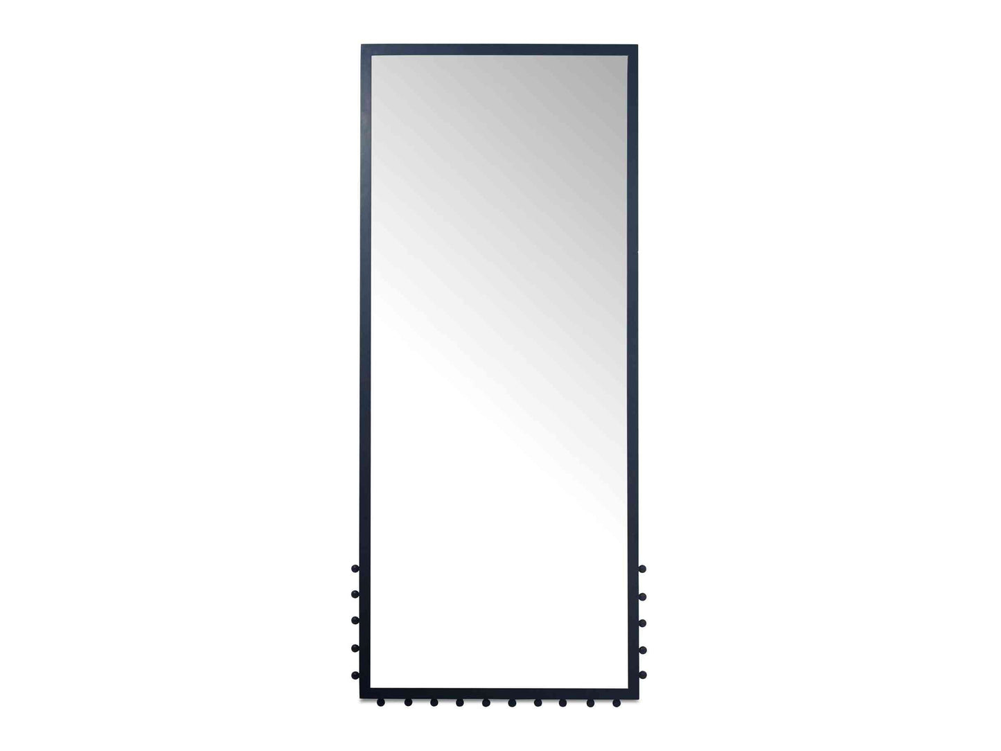 Figaro Black Floor Mirror - Ornate Home