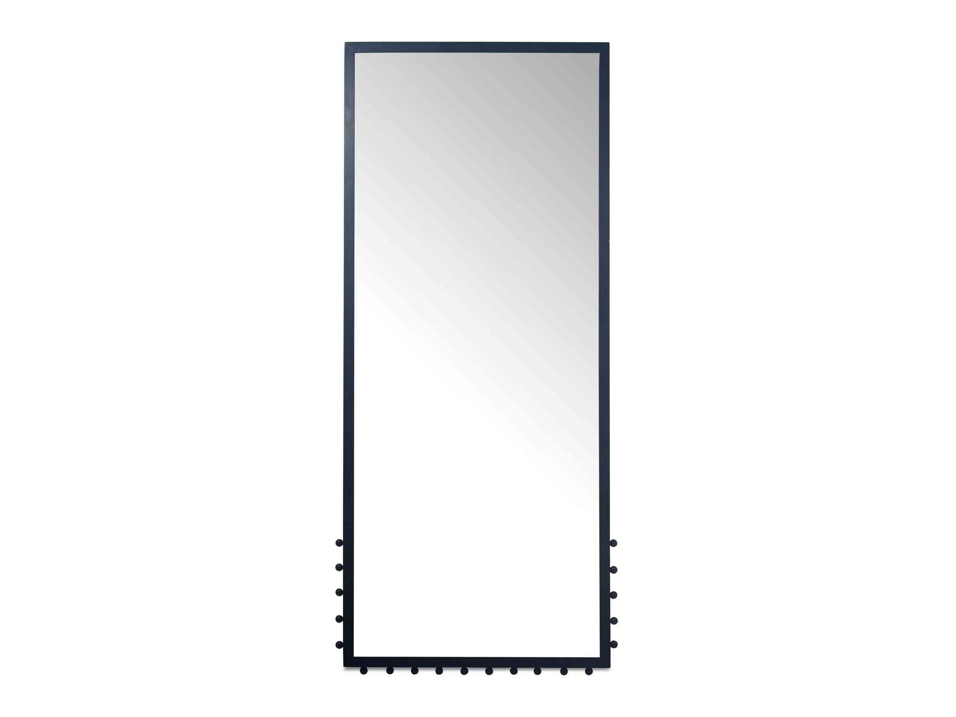 Figaro Black Floor Mirror - Ornate Home