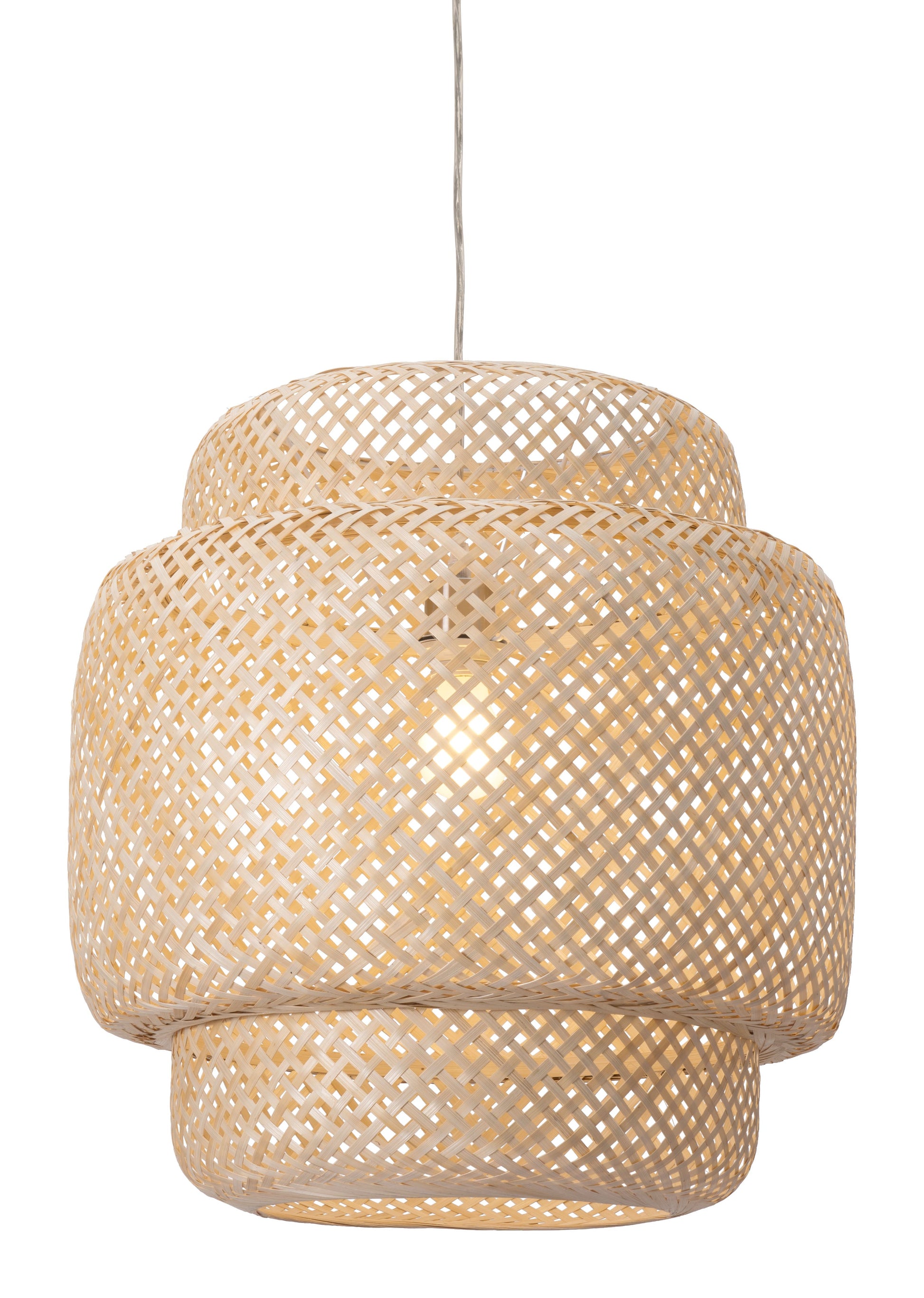 Finch Natural Ceiling Lamp - Ornate Home