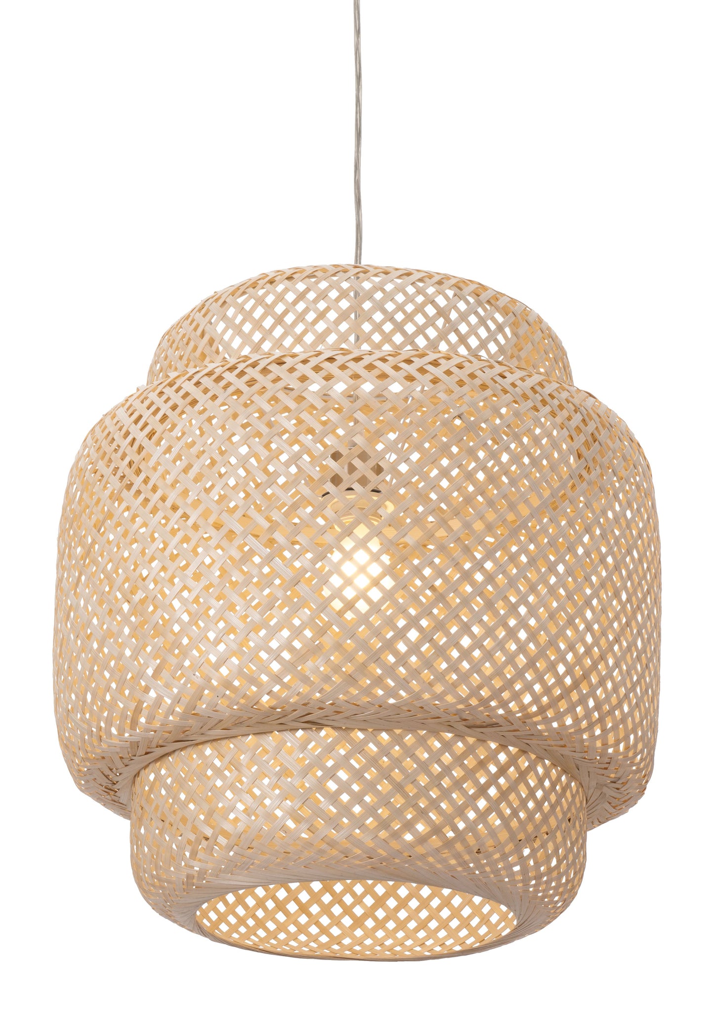 Finch Natural Ceiling Lamp - Ornate Home