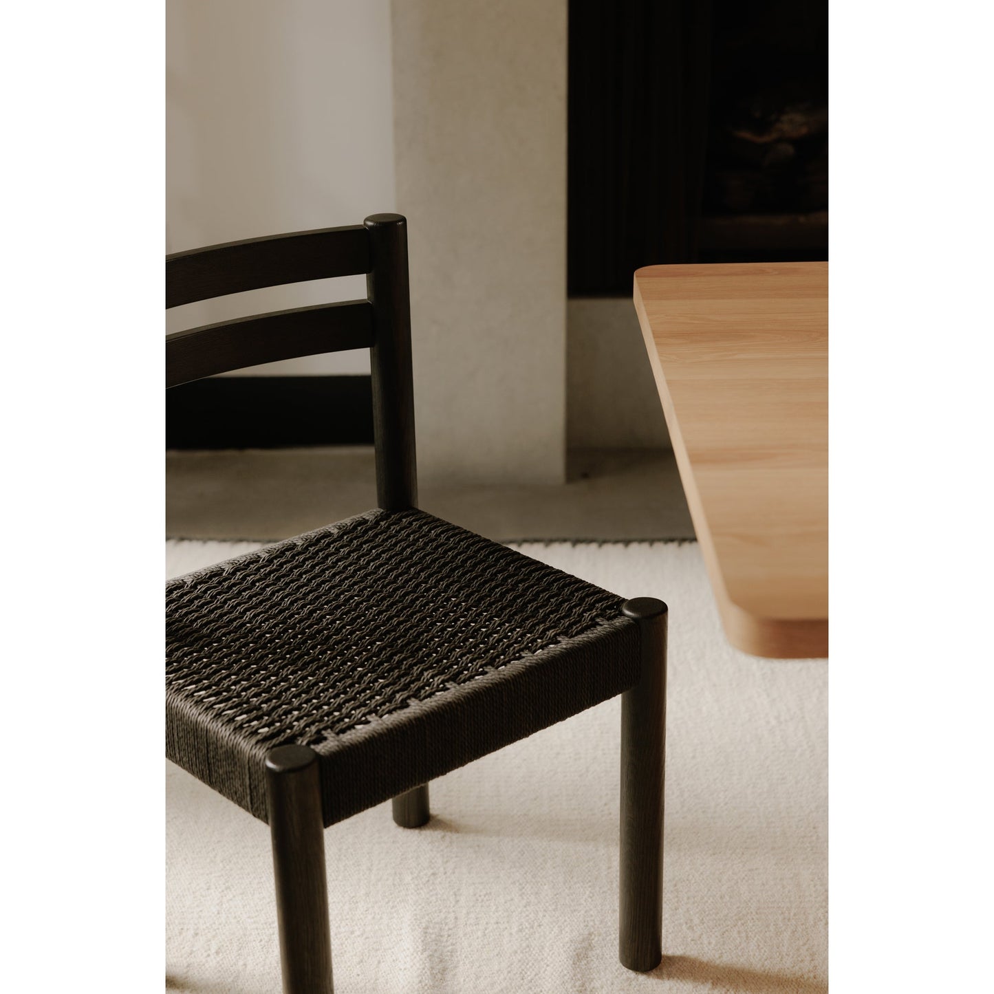 Finn Black Dining Chair (Set of 2) - Ornate Home