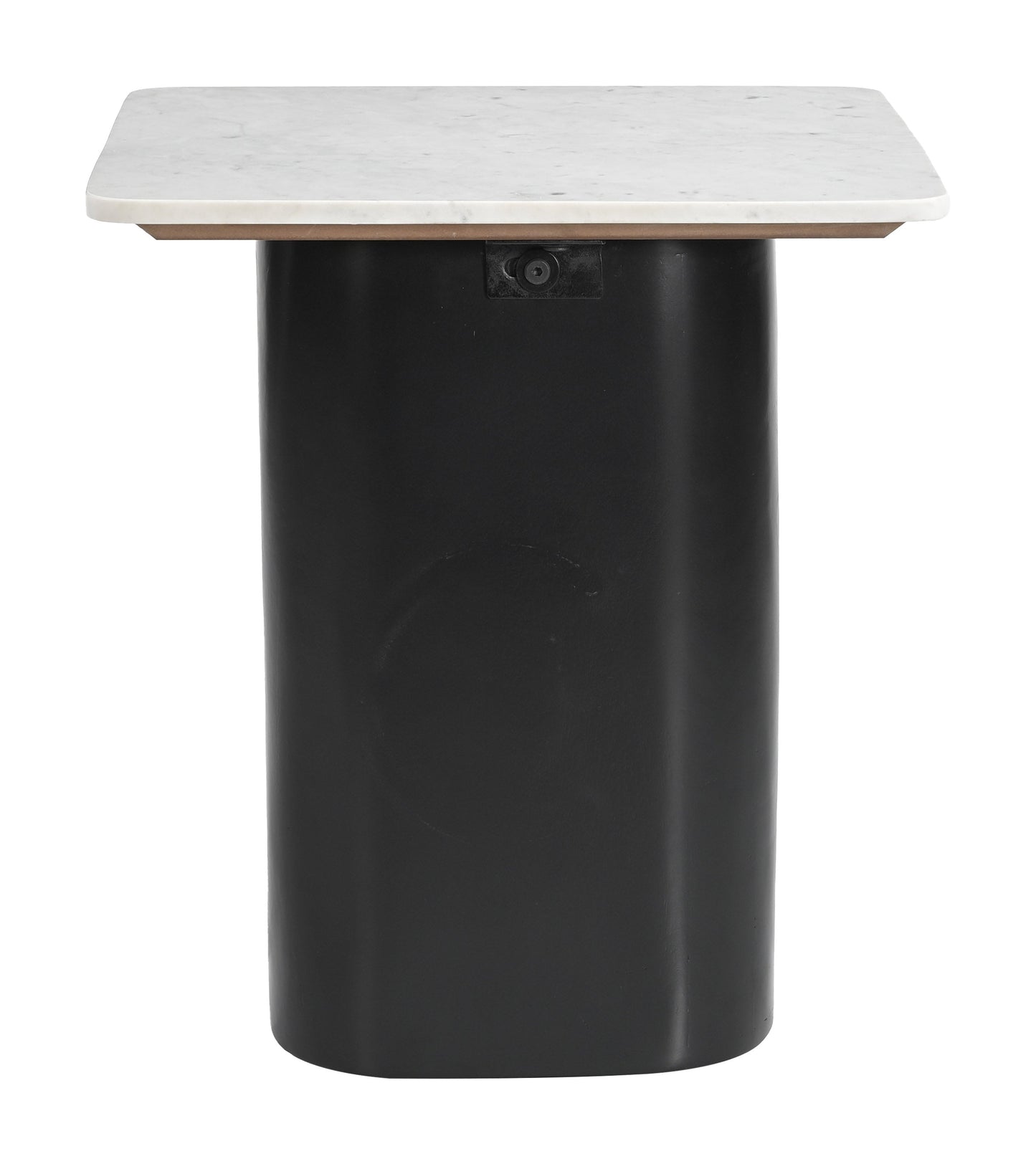 Fiora White & Black Side Table - Ornate Home