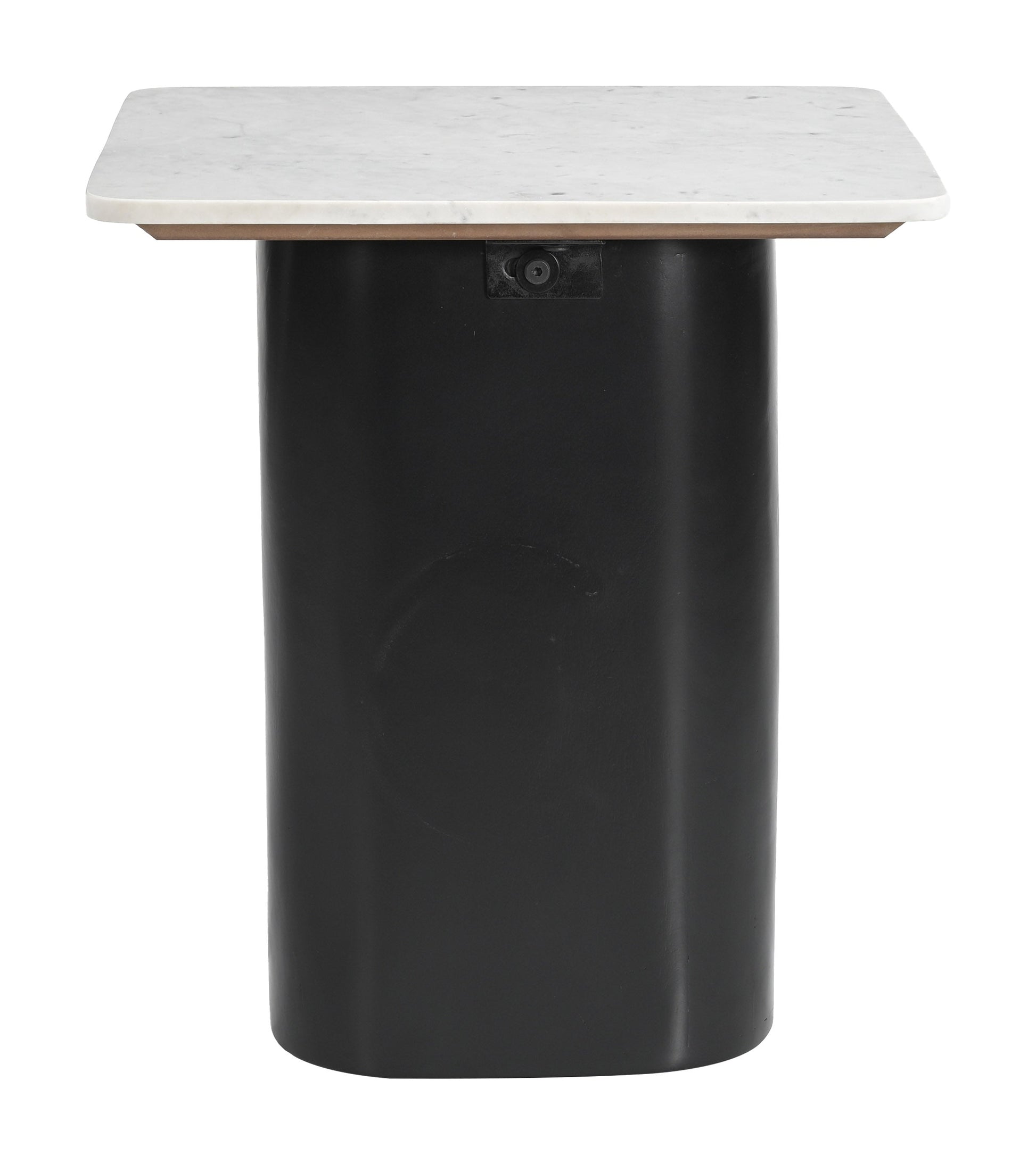 Fiora White & Black Side Table - Ornate Home