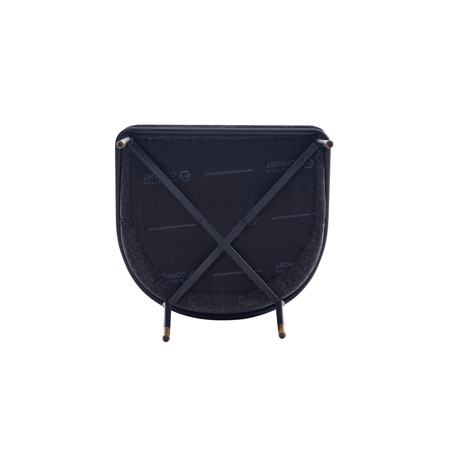 Flor Dining Chair in Black - Ornate Home