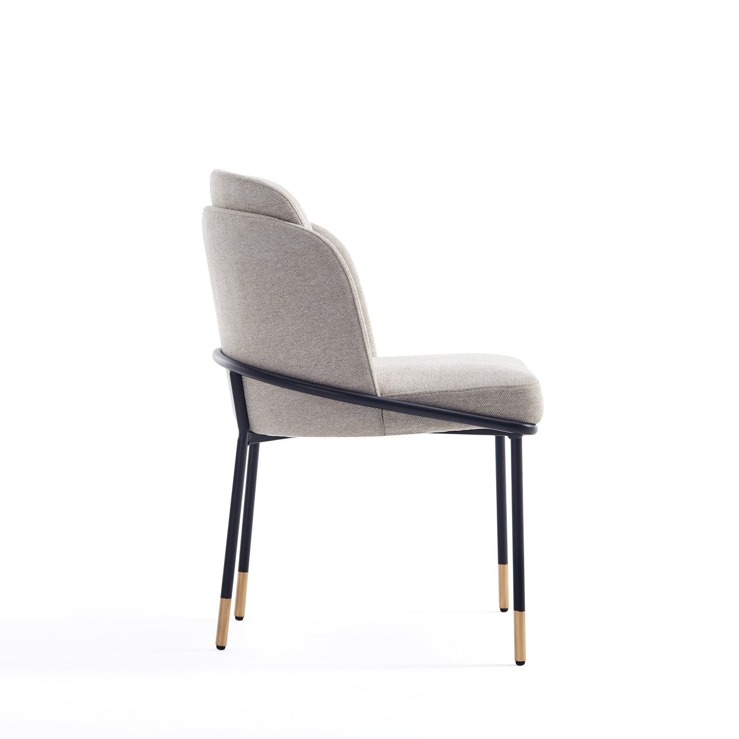Flor Dining Chair (set of 2) in Wheat - Ornate Home