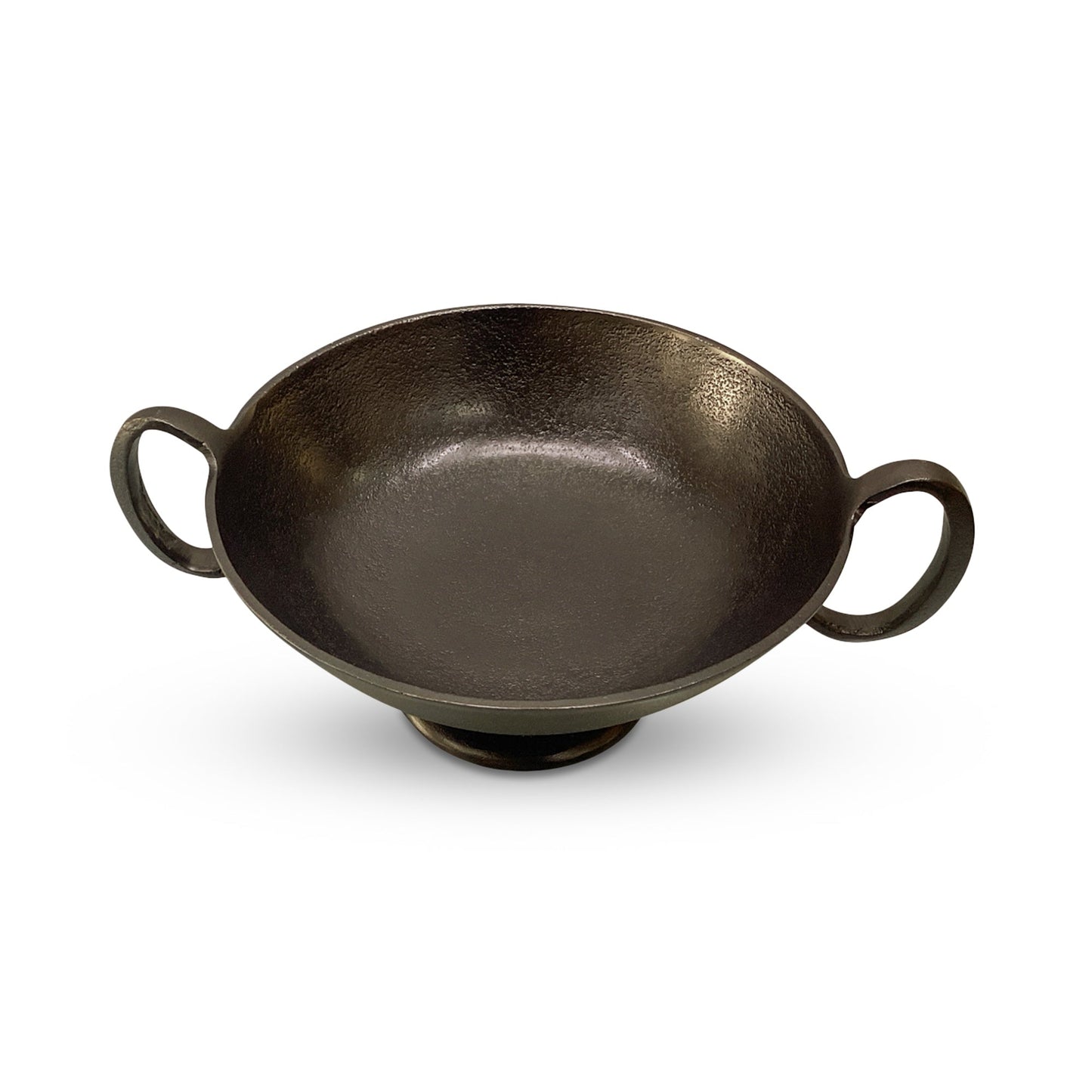 Floris Antique Brass Cast Aluminum Decorative Bowl - Ornate Home