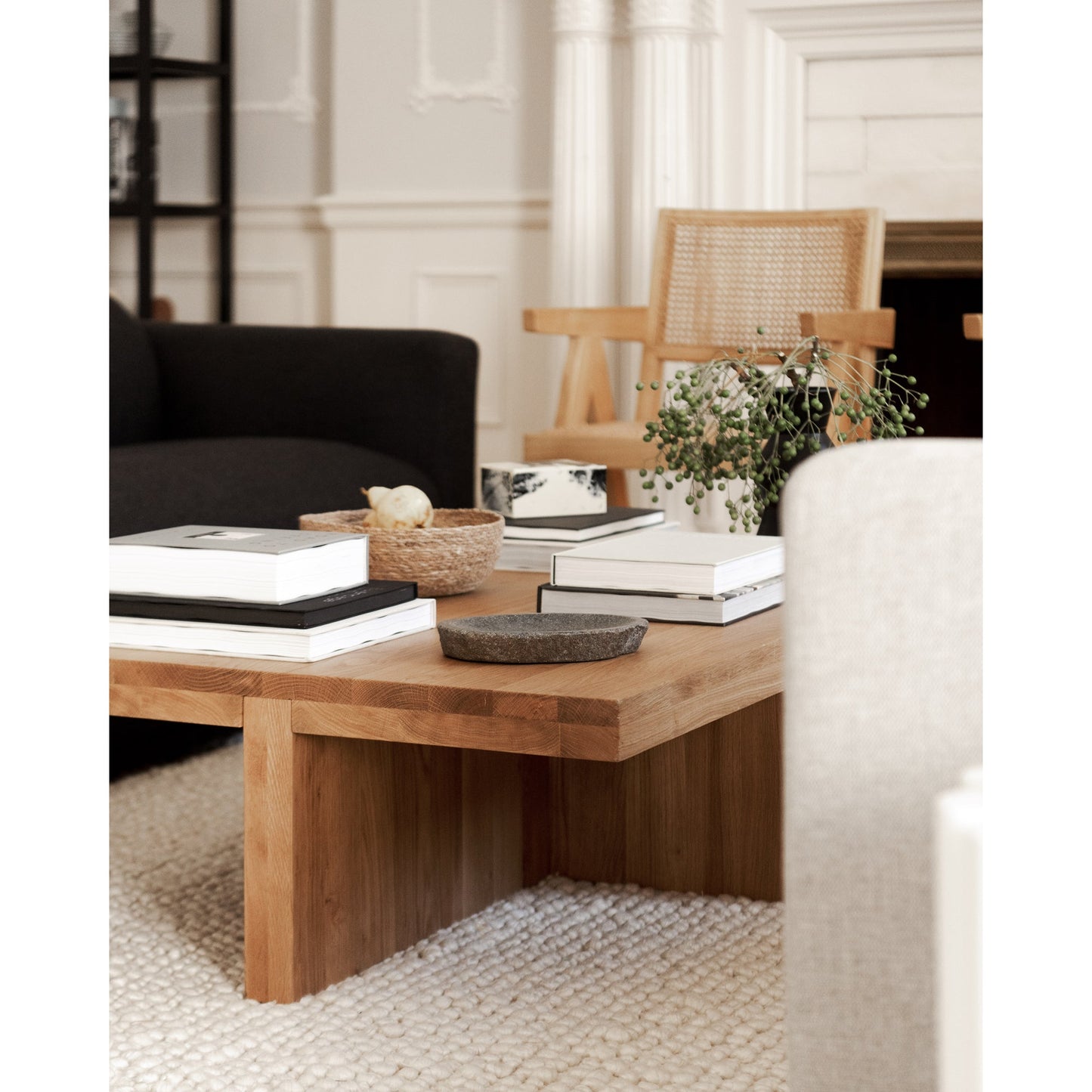 Folke Natural Rectangular Coffee Table - Ornate Home