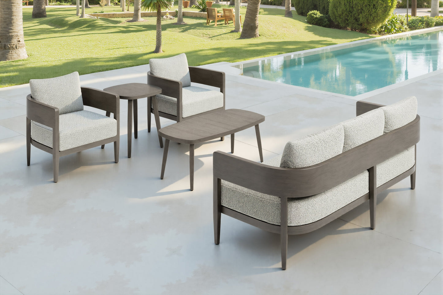 Foret Beige Outdoor Armchair - Ornate Home