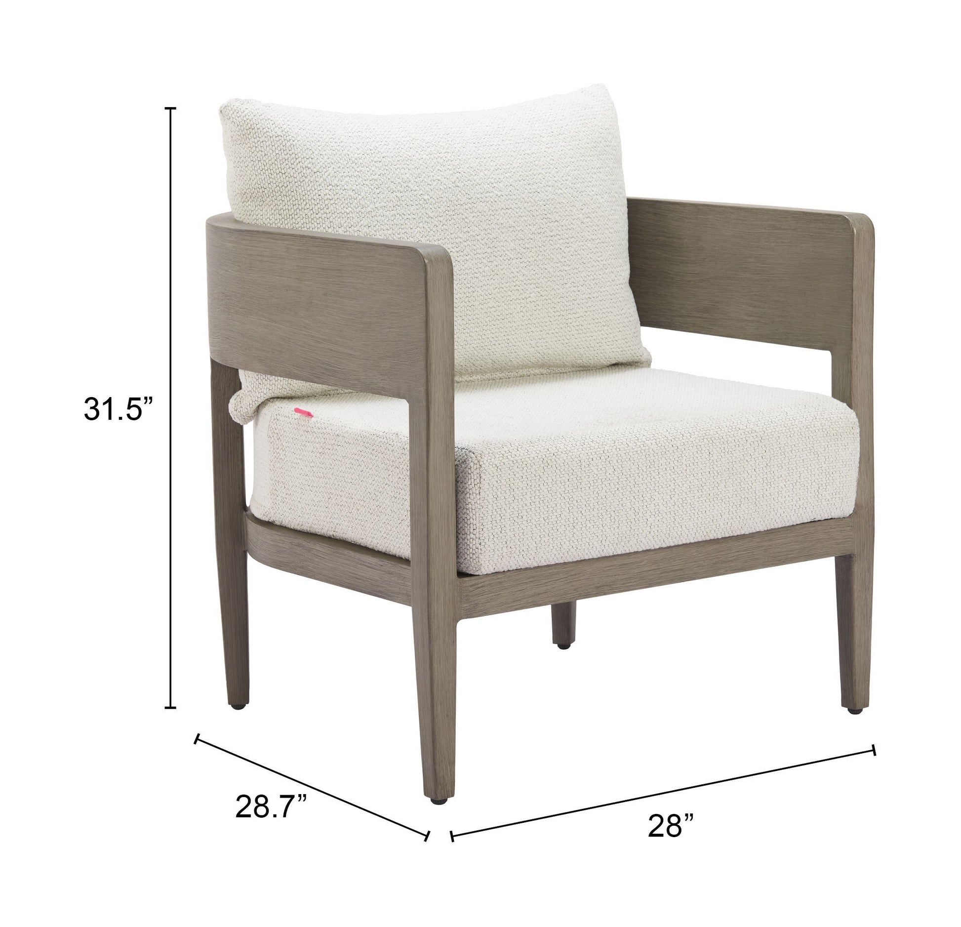 Foret Beige Outdoor Armchair - Ornate Home